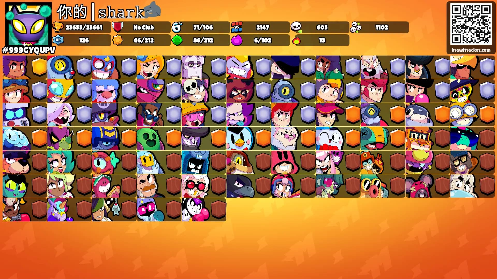你的|𝚜𝚑𝚊𝚛𝚔🦈's Ranks