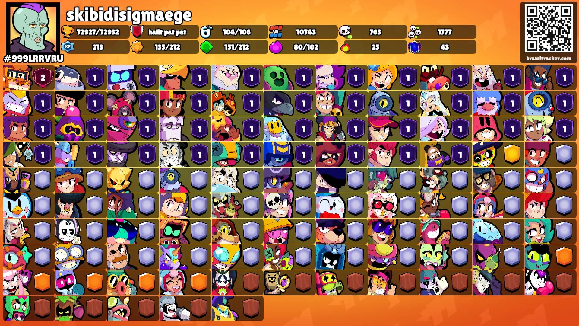 skibidisigmaege's Ranks