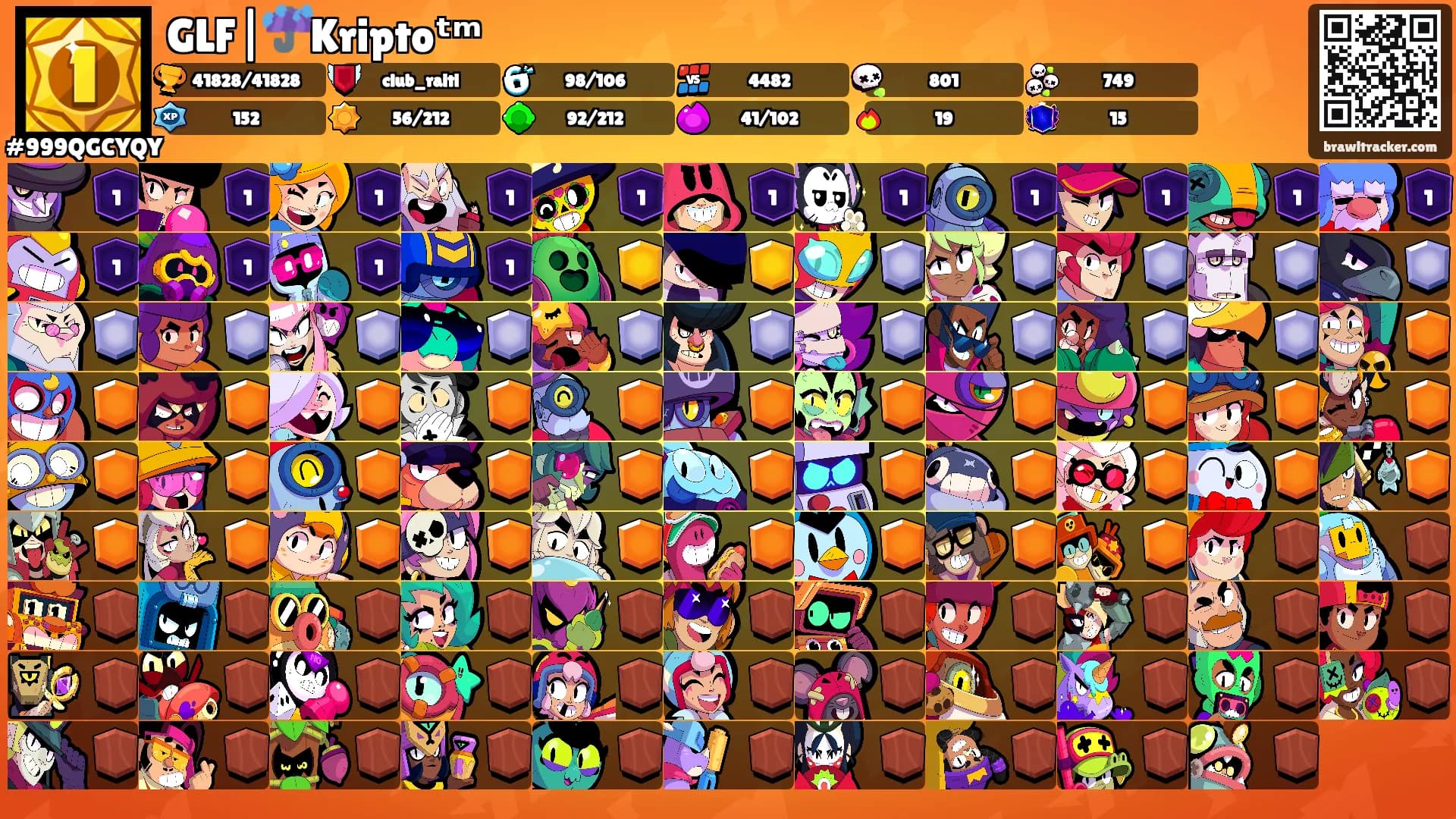 GLF|☔️Kriptoᵗᵐ's Ranks