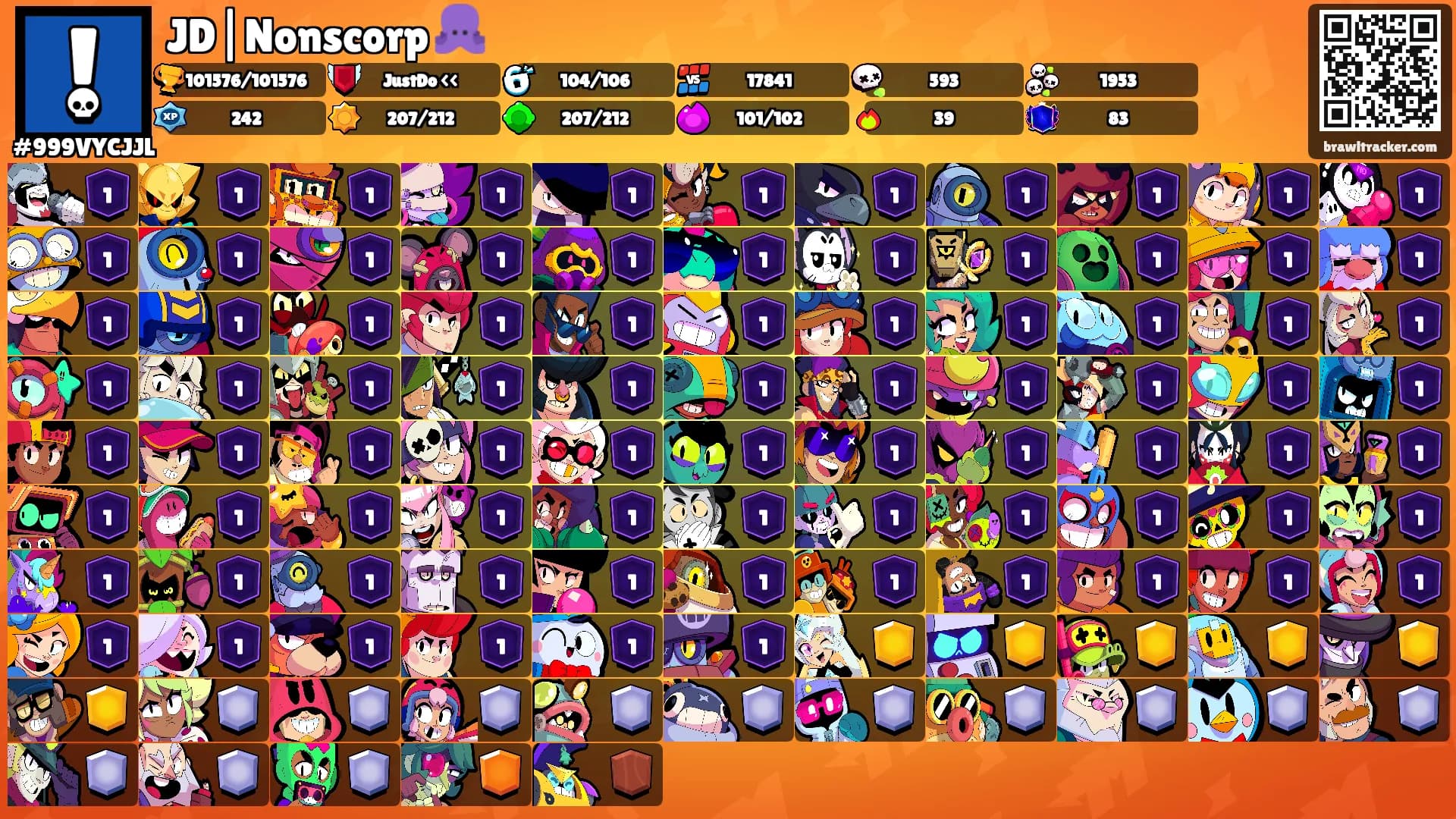 JD|Nonscorp 🐙's Ranks