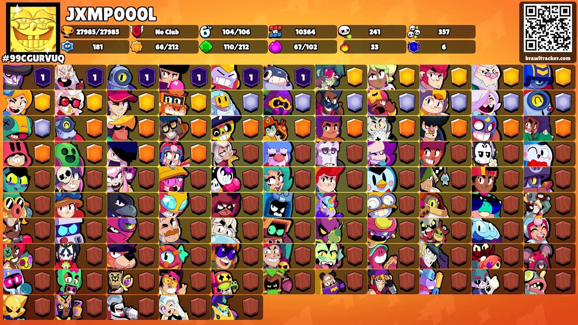 JXMP000L's Ranks