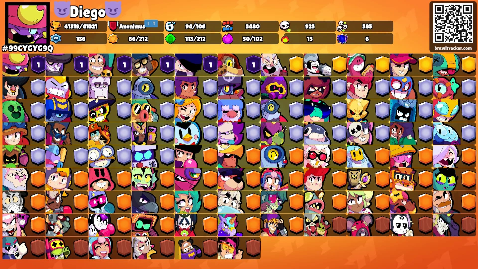 😈Diego😈's Ranks