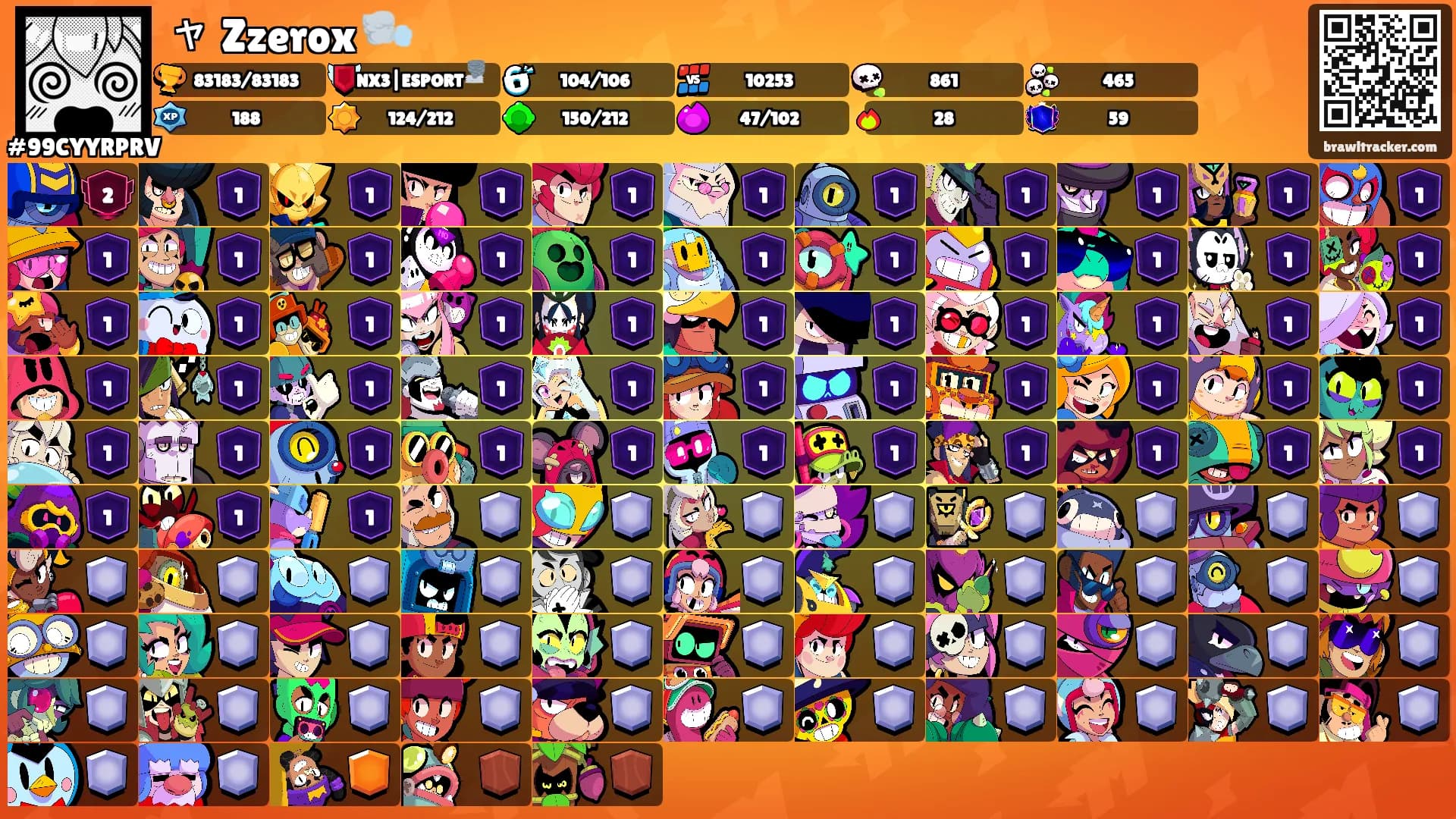 ャ Zzerox 🌬️'s Ranks