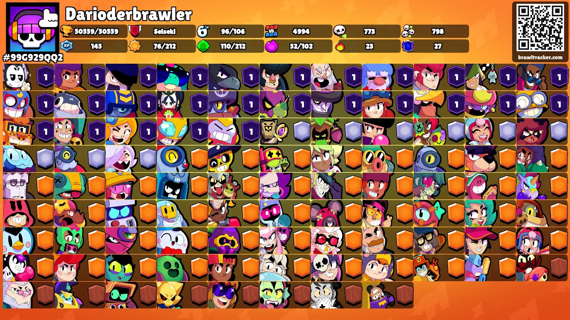 Darioderbrawler's Ranks