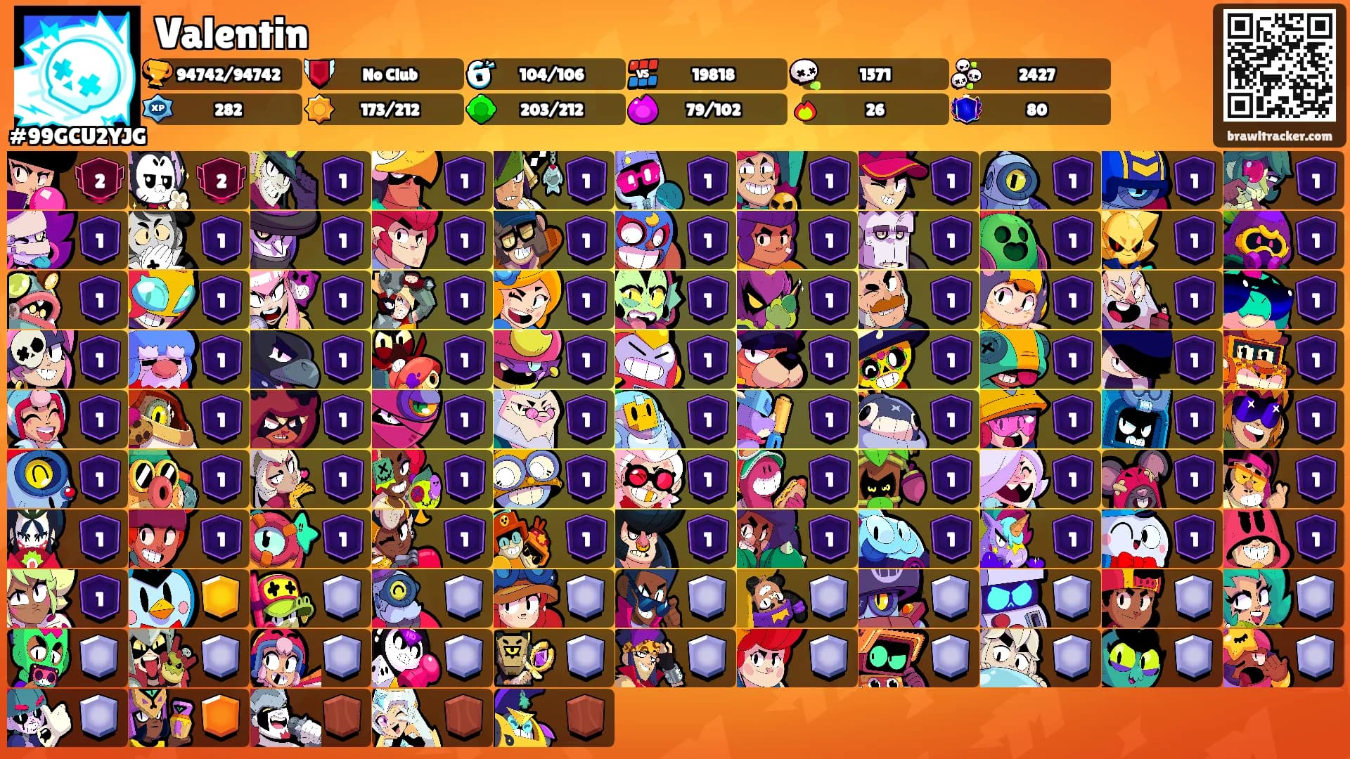 Valentin's Ranks