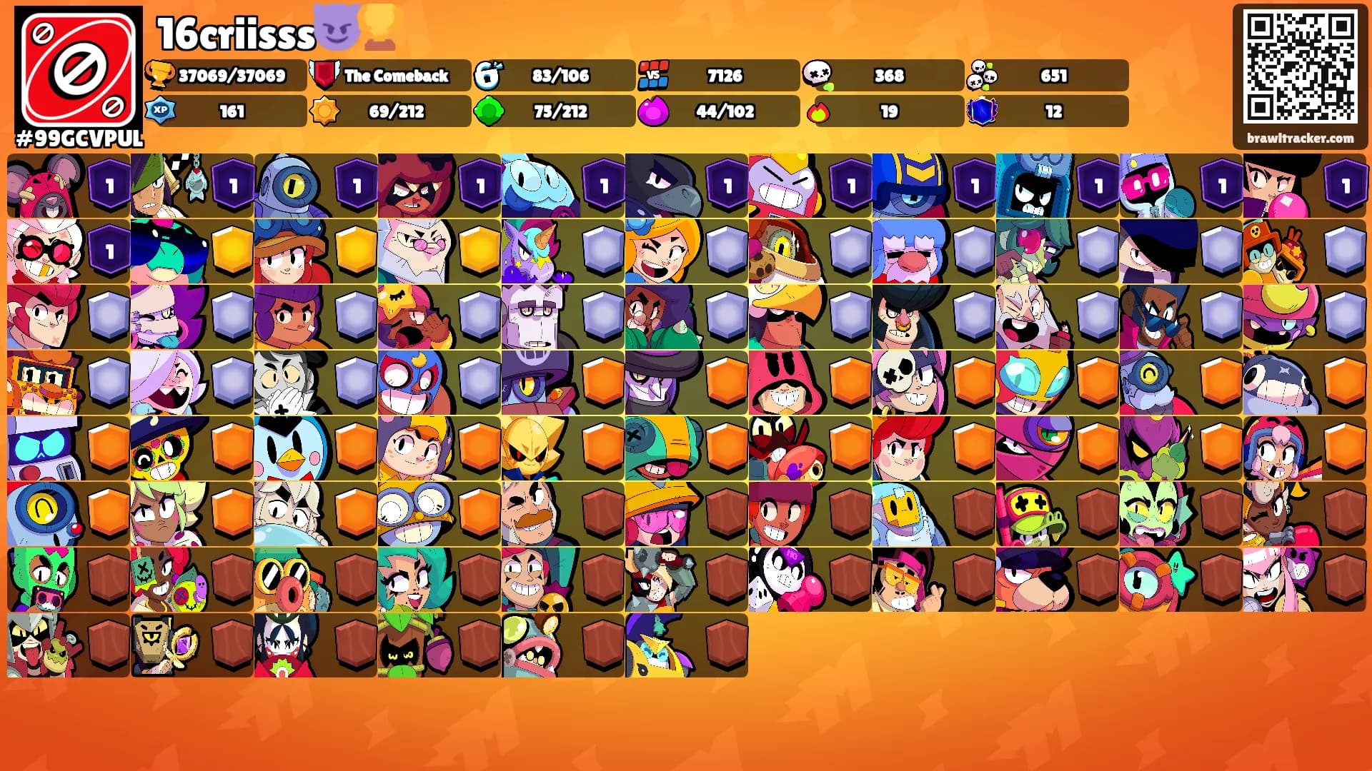 16criisss😈🏆's Ranks