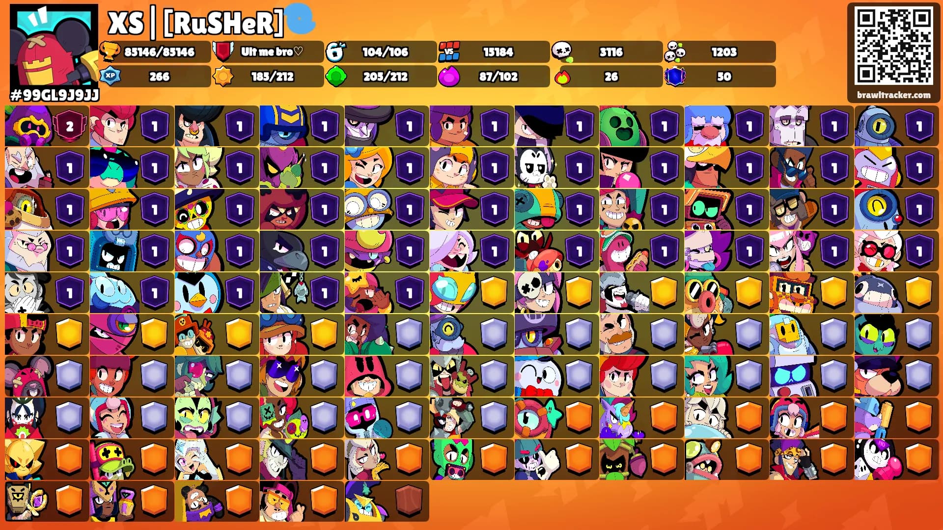 XS|[RuSHeR]🌀's Ranks