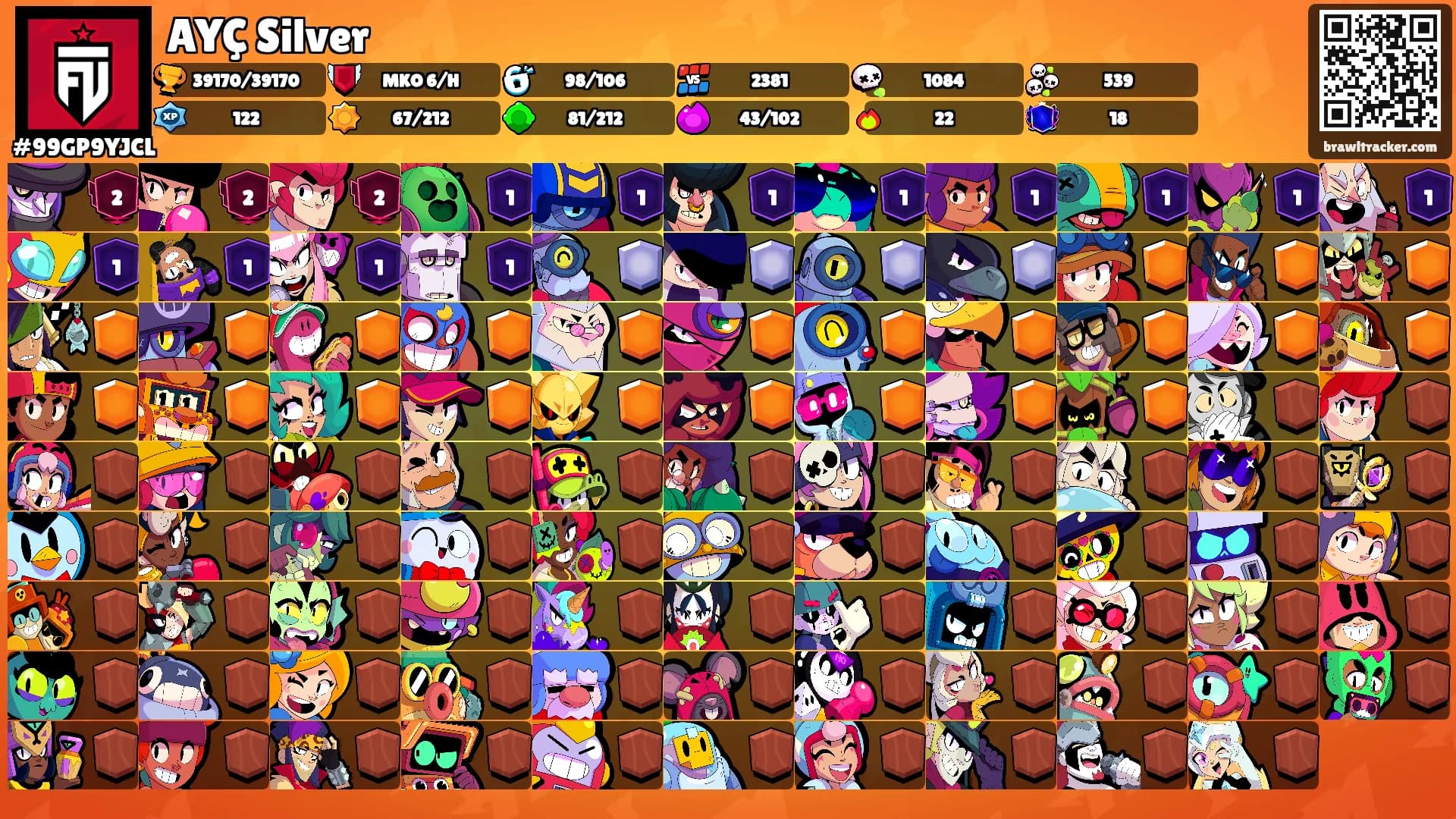 AYÇ Silver's Ranks