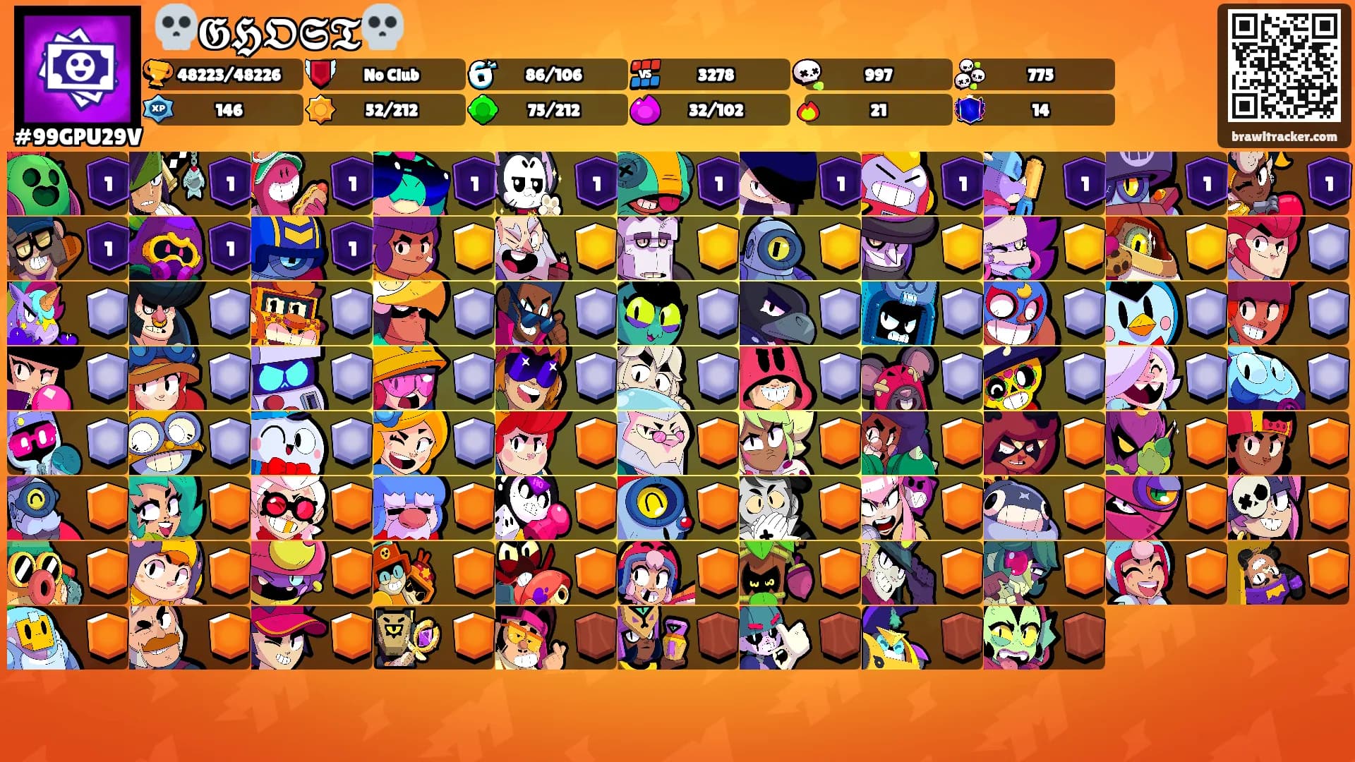 💀𝕲𝕳𝕺𝕾𝕿💀's Ranks