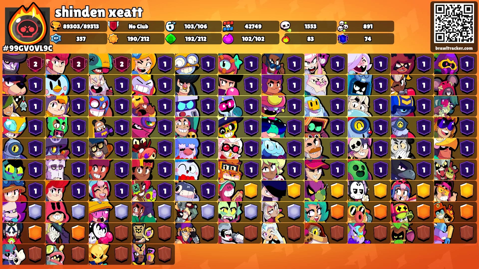shinden xeatt's Ranks