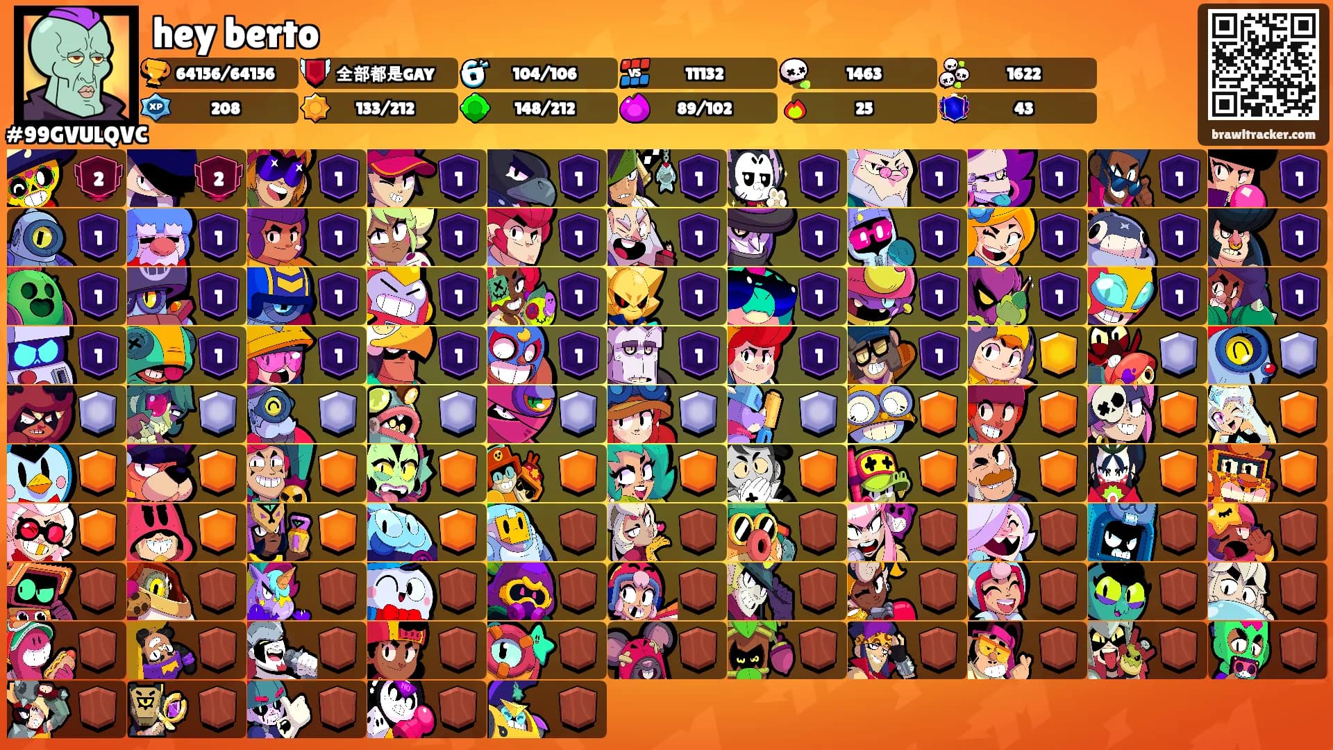 hey berto's Ranks