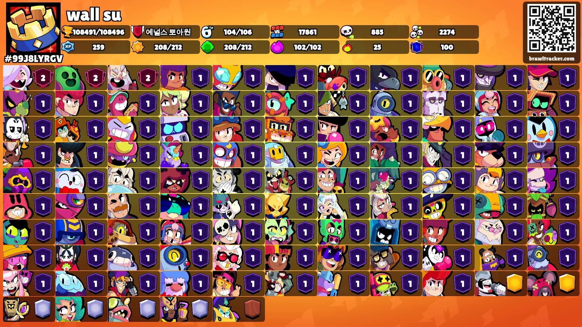 wall su's Ranks