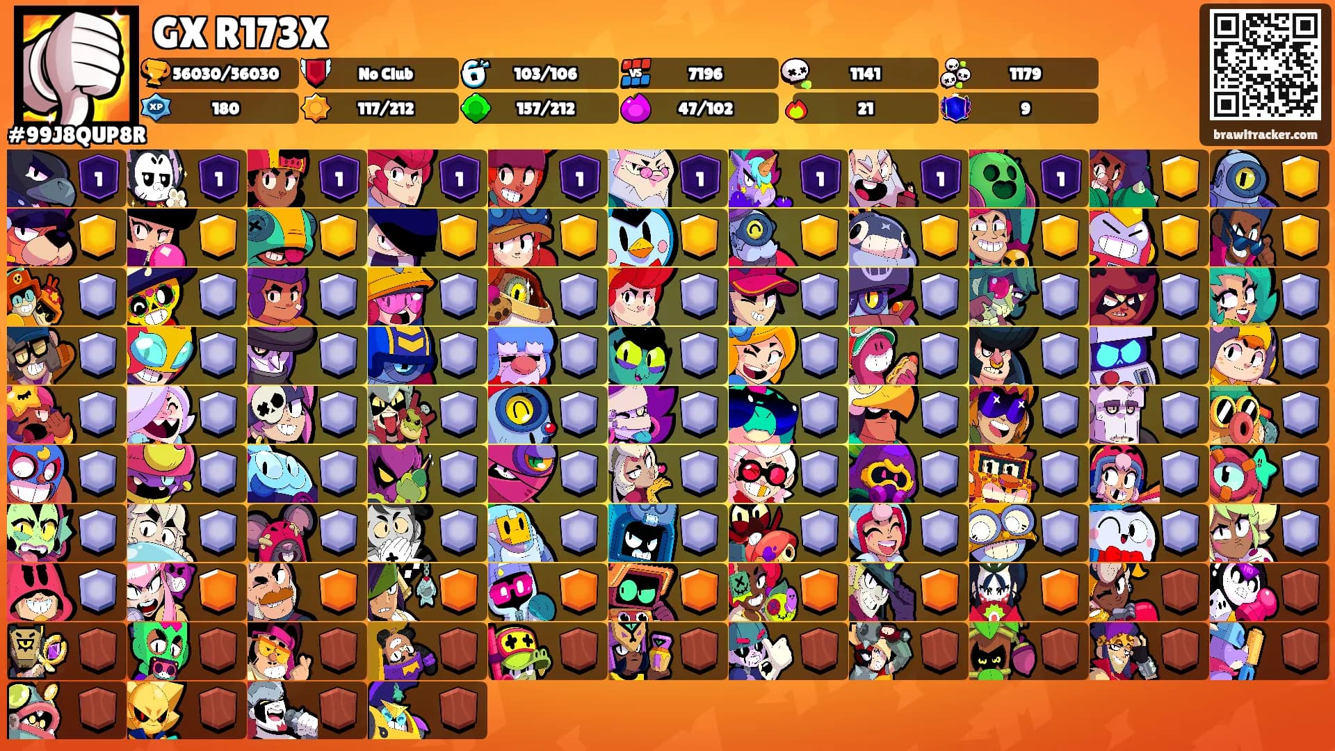 GX R173X's Ranks