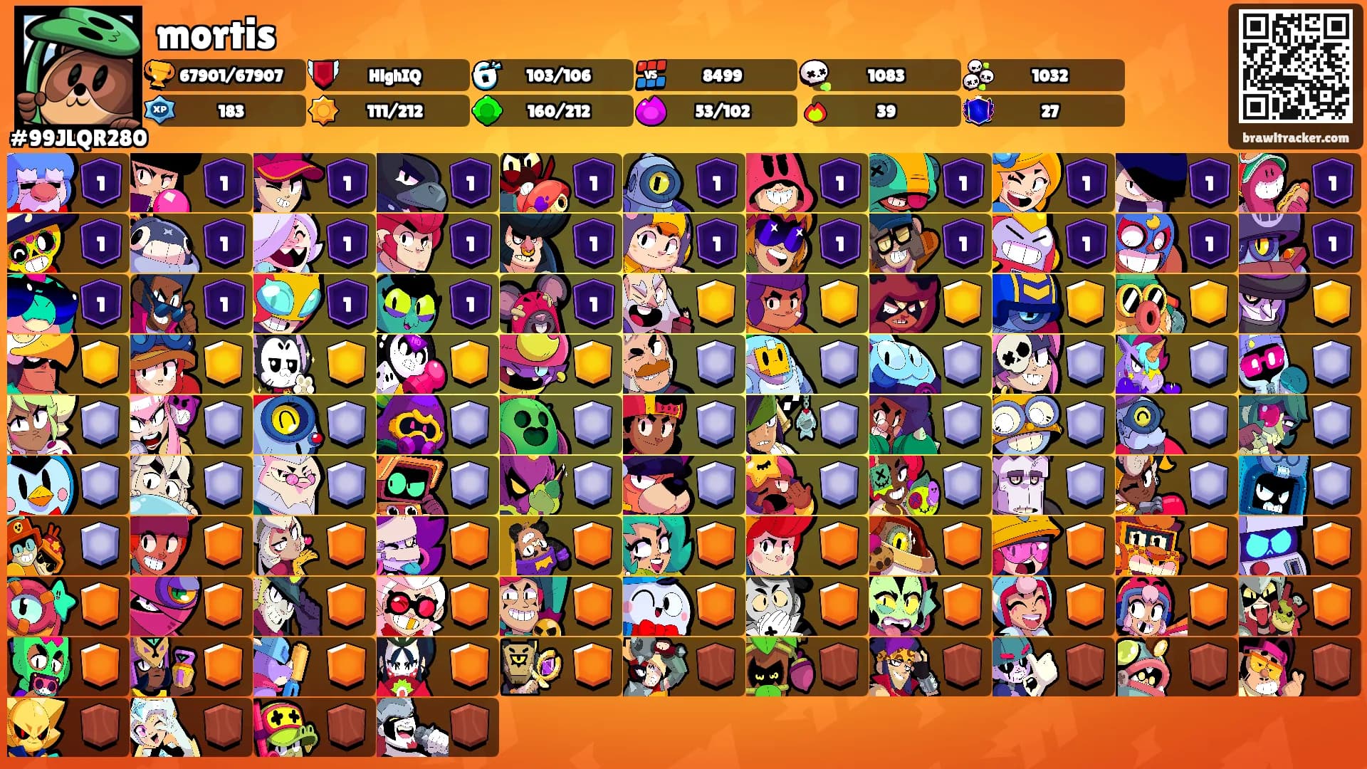 mortis's Ranks