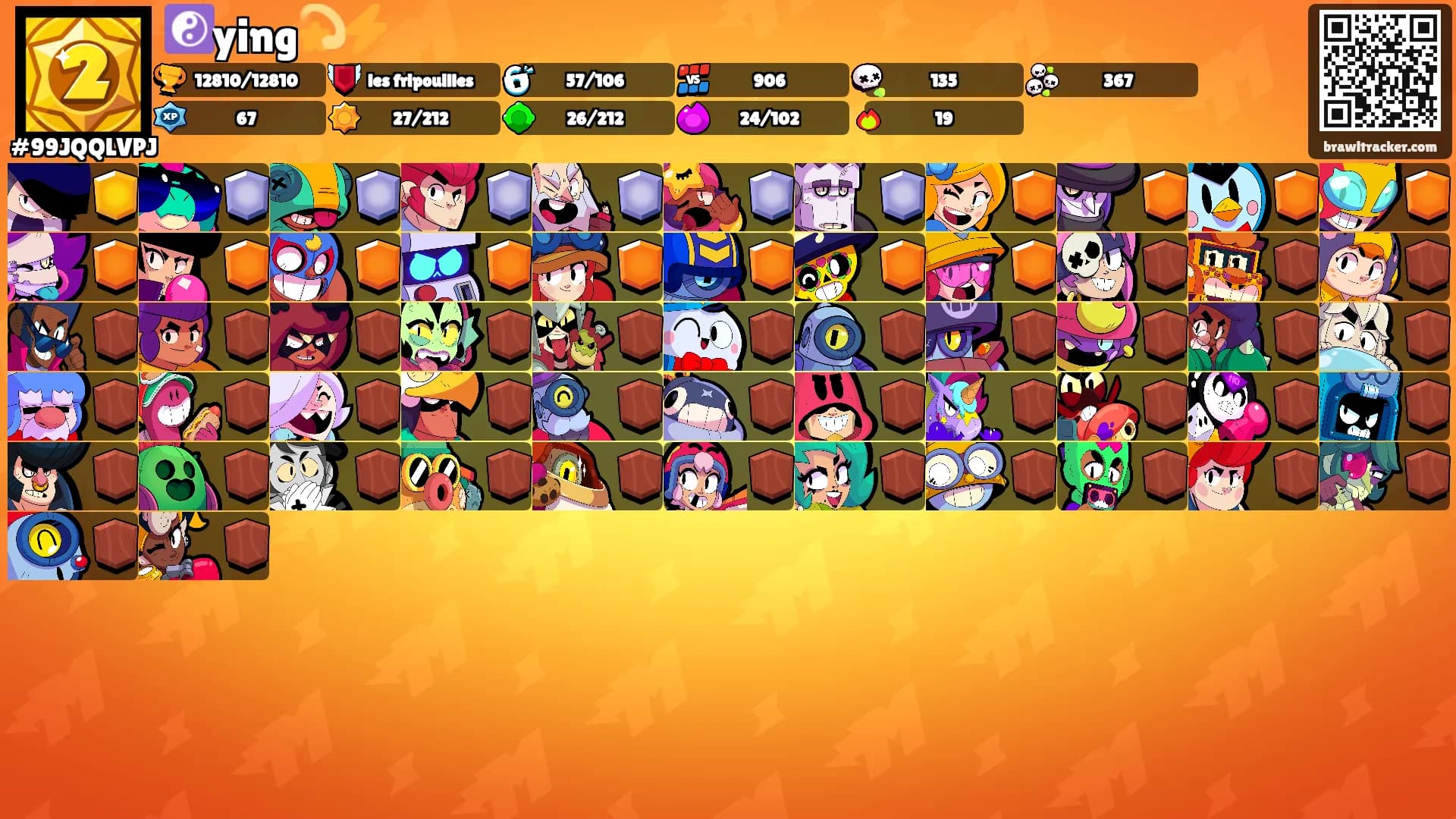 ☯️ying💫⚡️'s Ranks