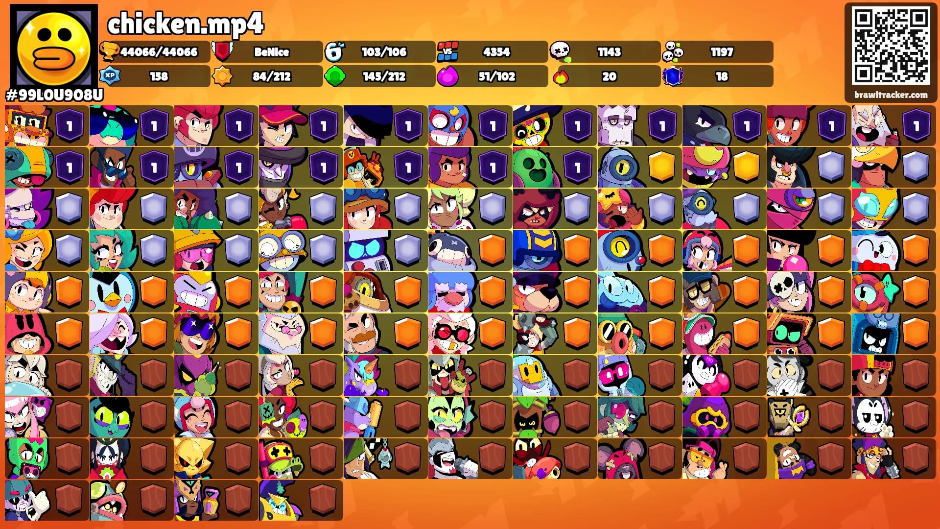 chicken.mp4's Ranks