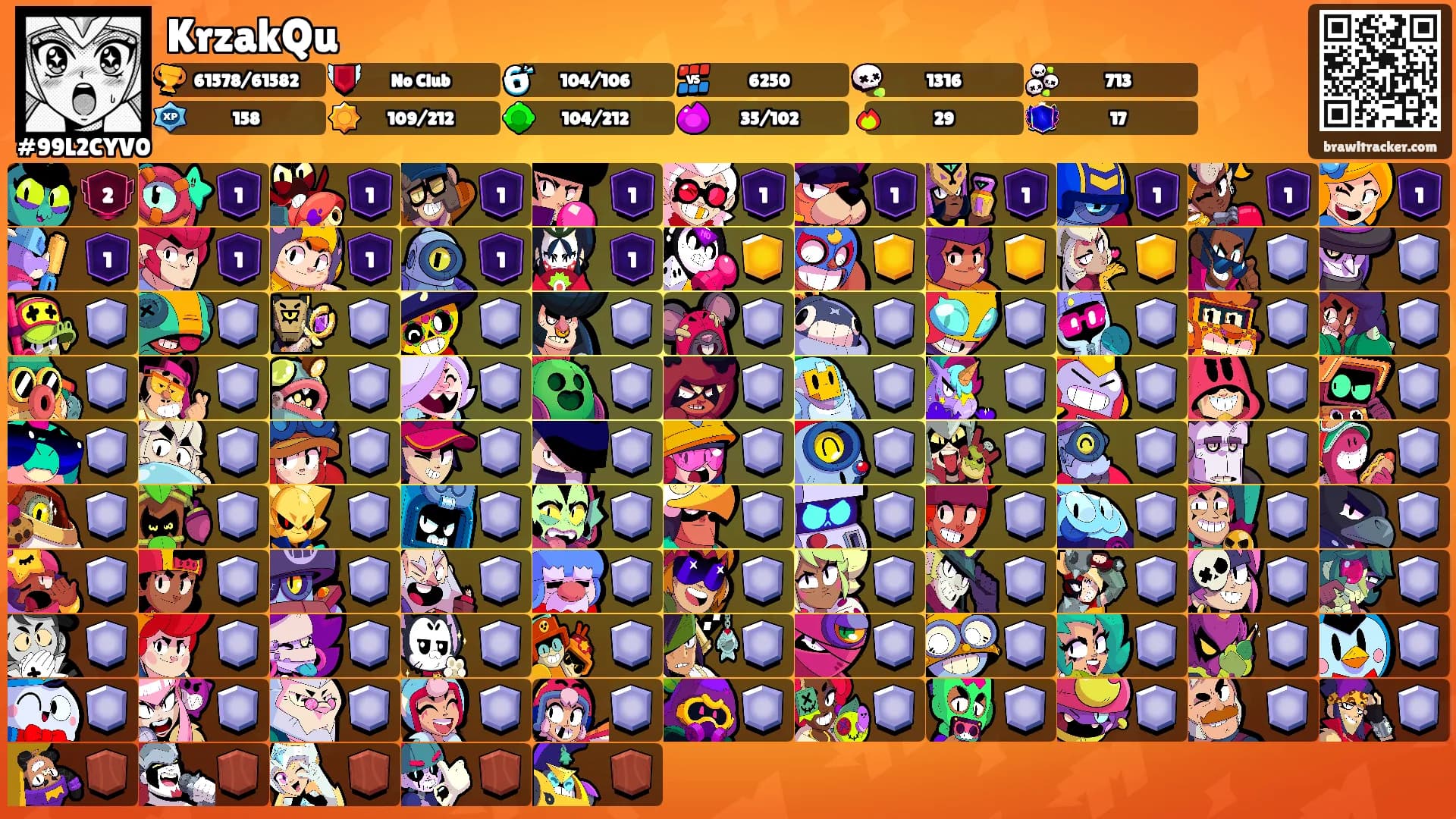 KrzakQu's Ranks