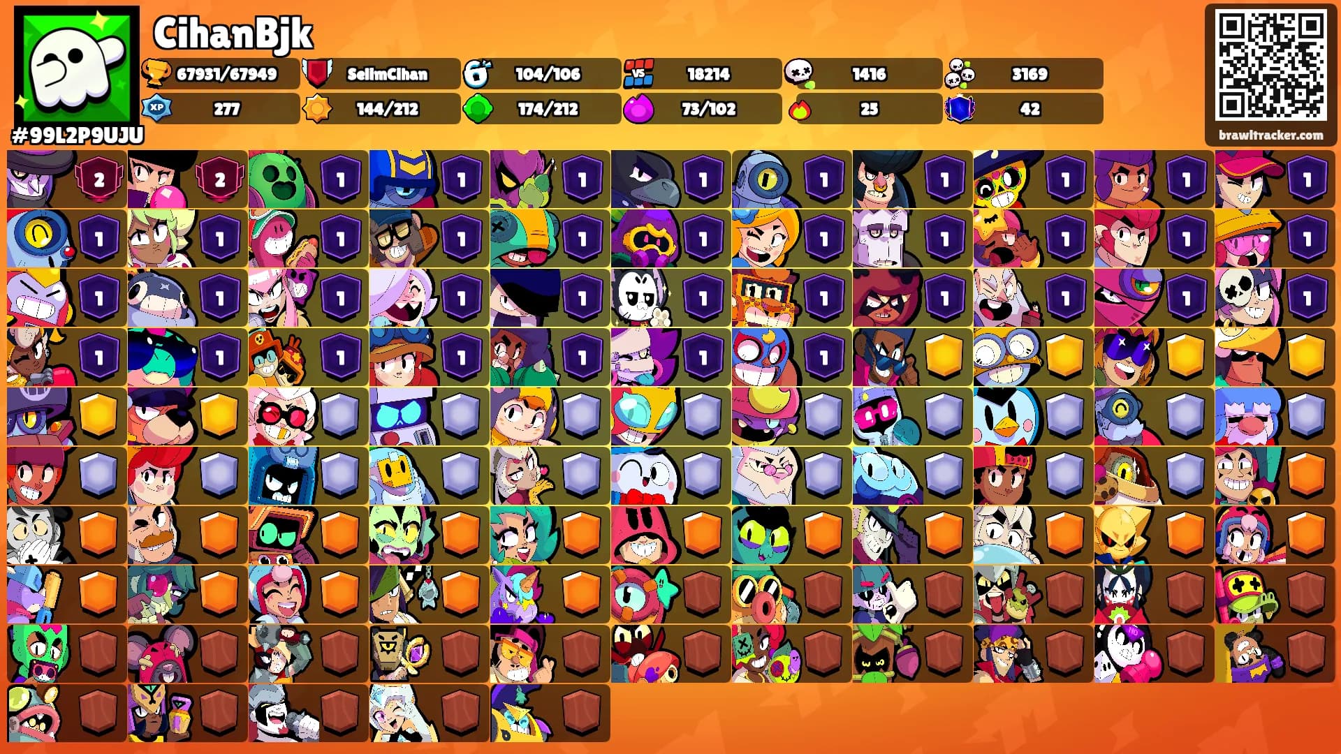 CihanBjk's Ranks