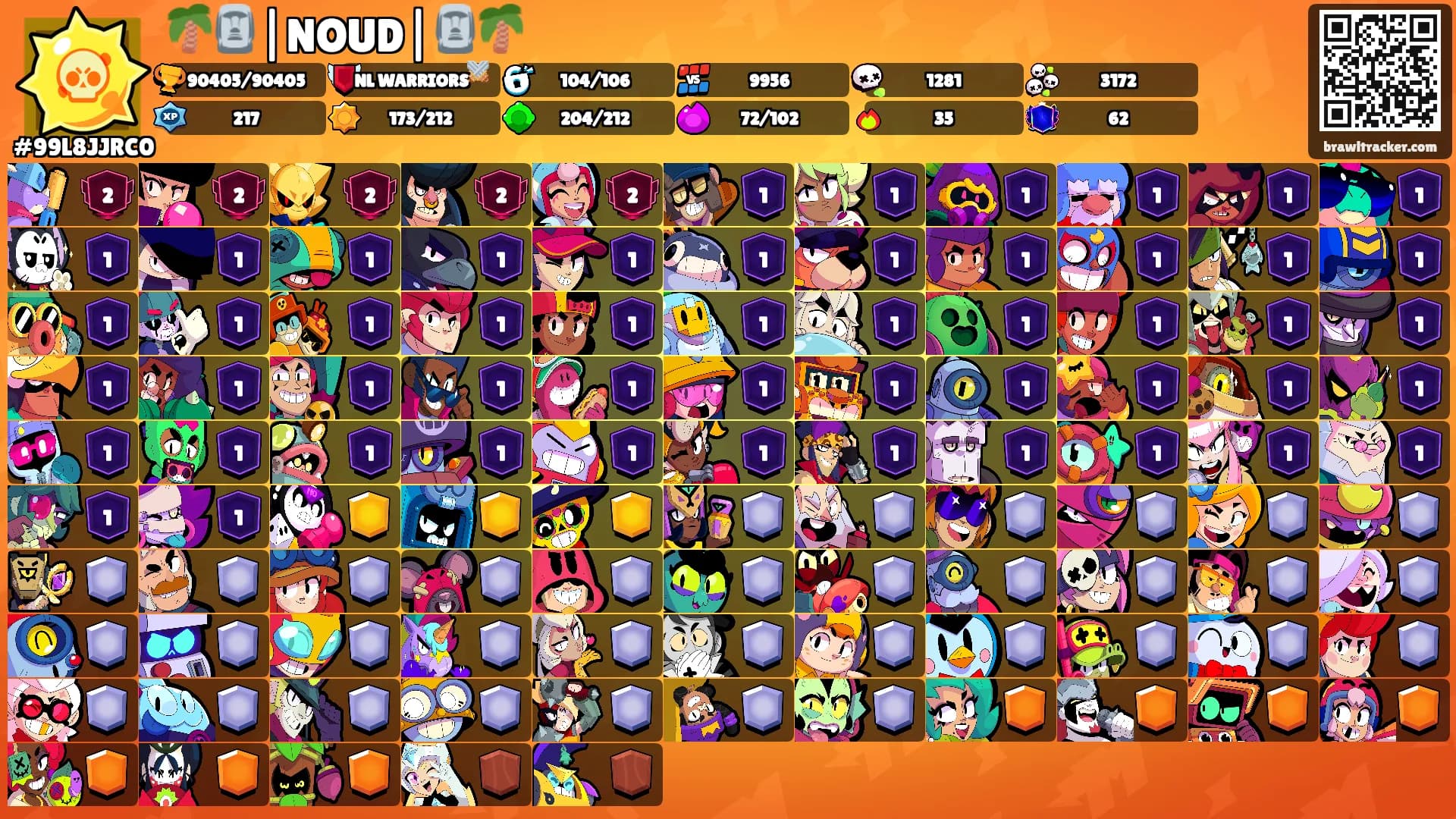 🌴🗿|NOUD|🗿🌴's Ranks