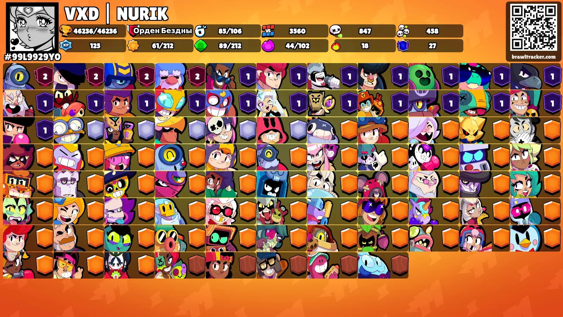 VXD | NURIK's Ranks