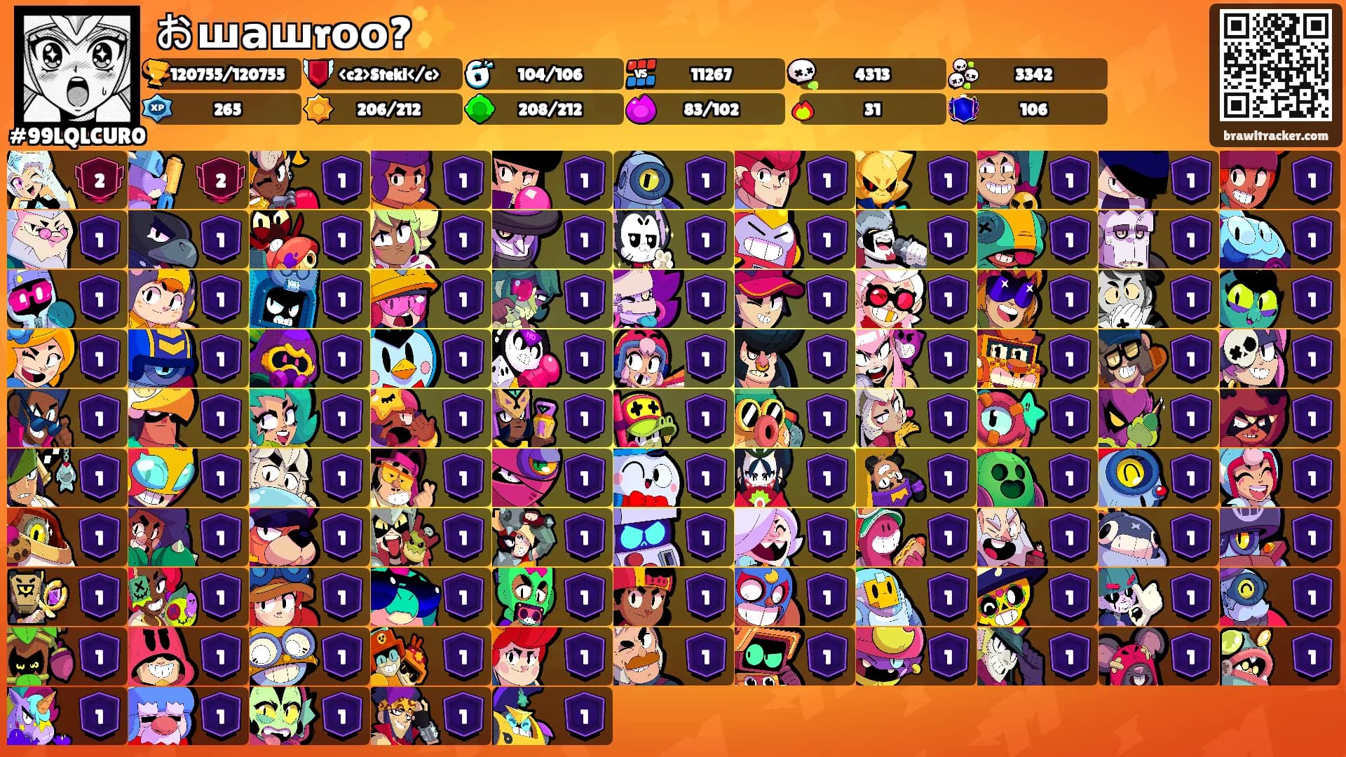 おшашrоо?✨'s Ranks