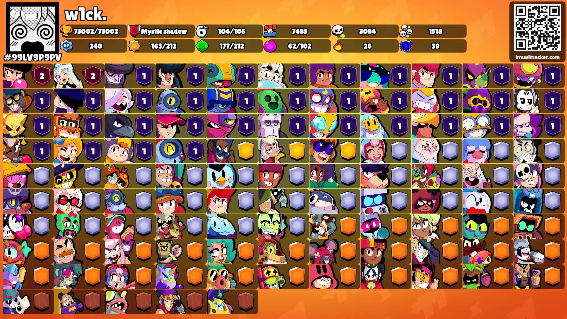 w1ck.'s Ranks