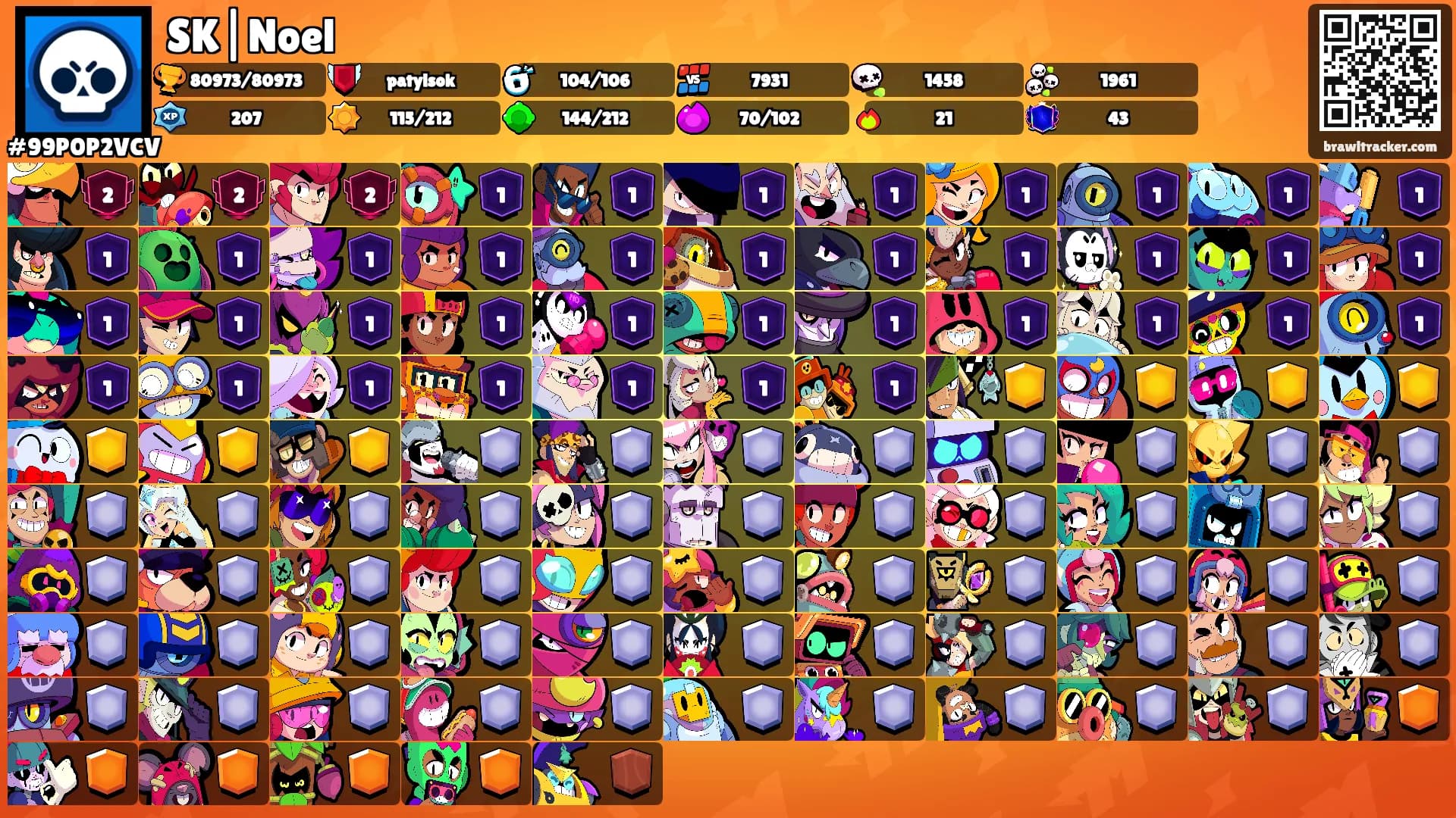 SK|Noel's Ranks