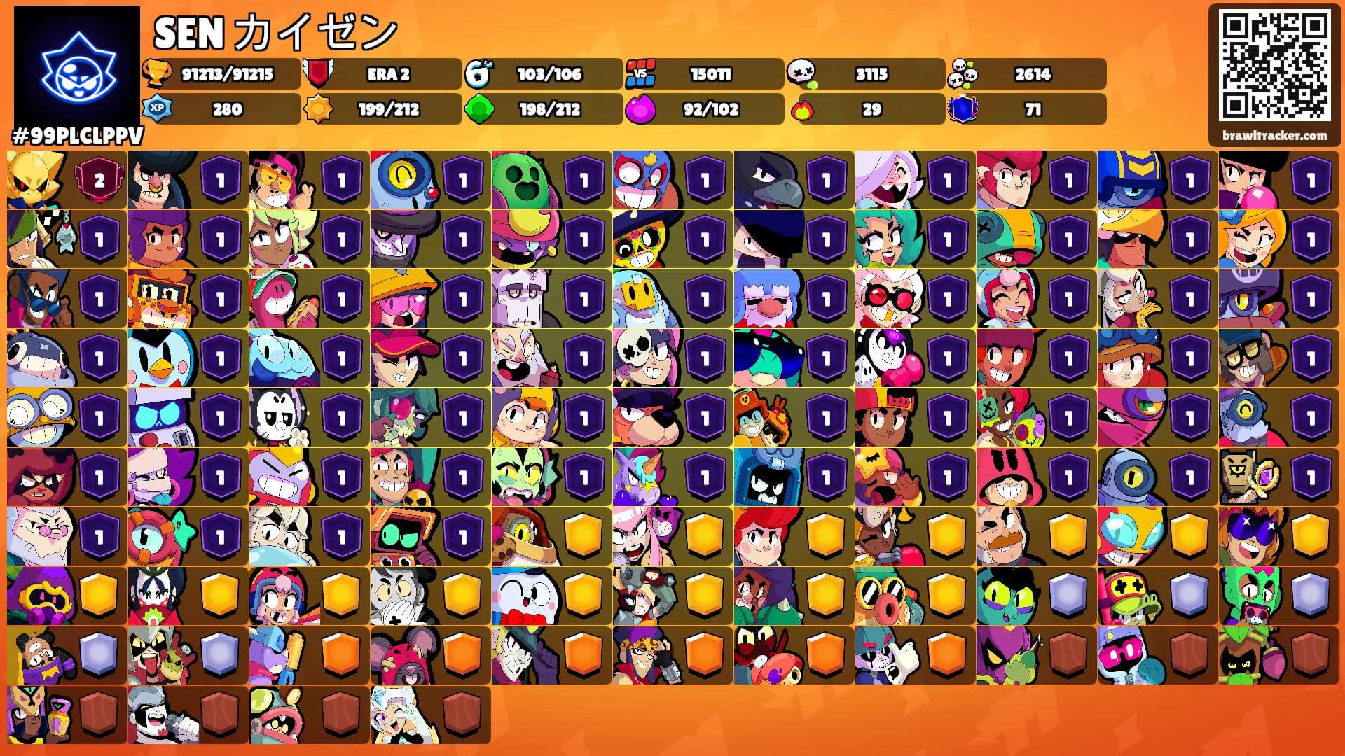 SEN カイゼン's Ranks