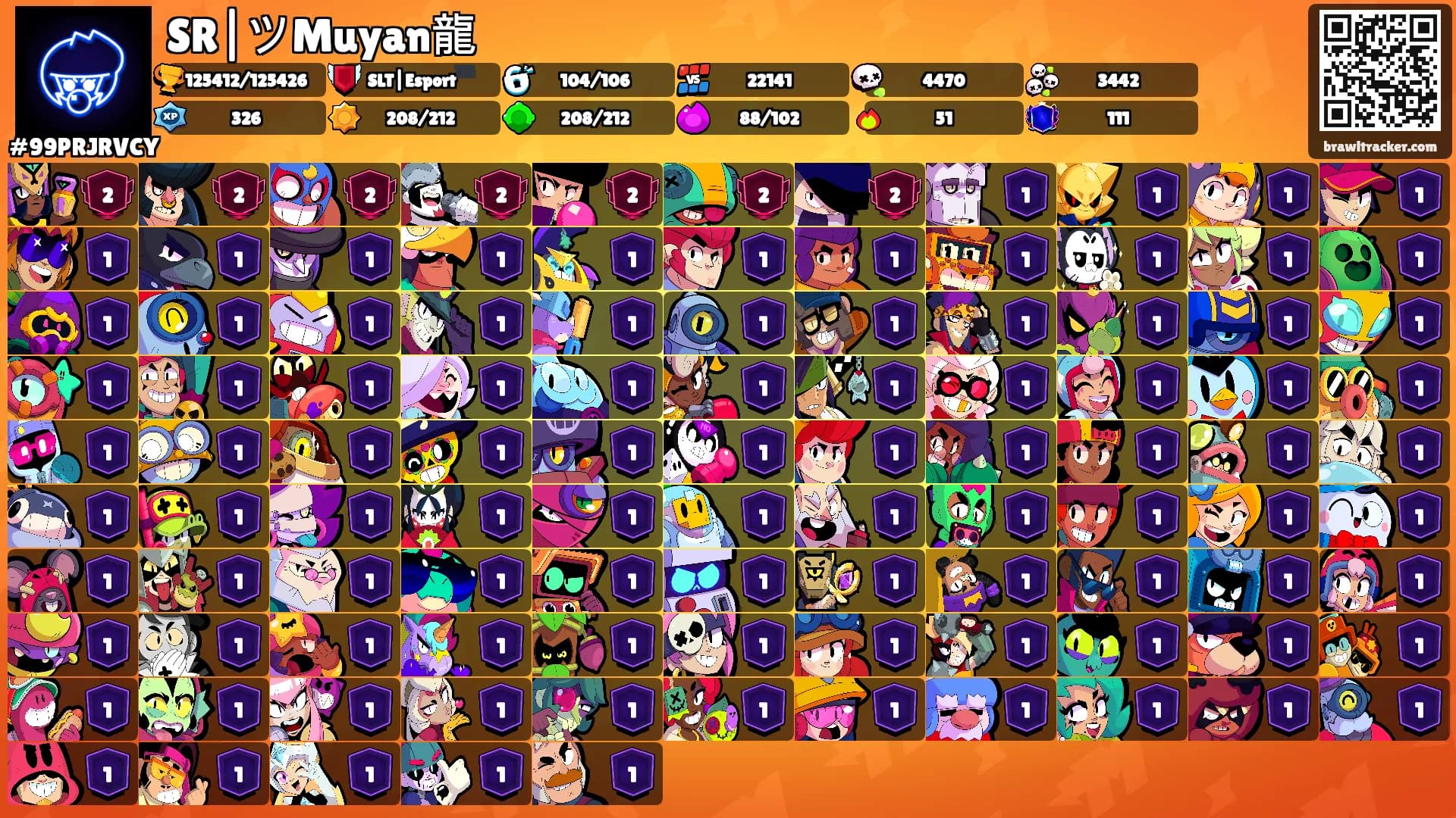 SR|ツMuyan龍's Ranks