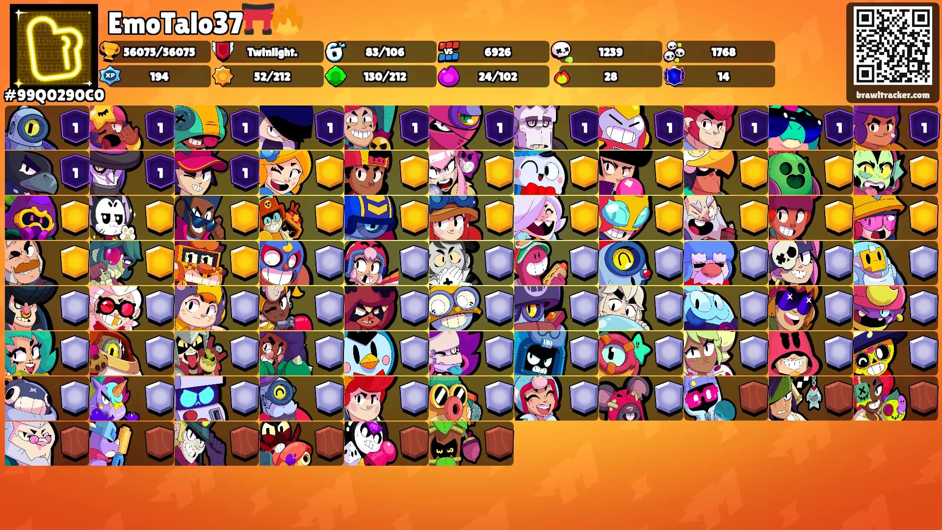 EmoTalo37⛩️🔥's Ranks