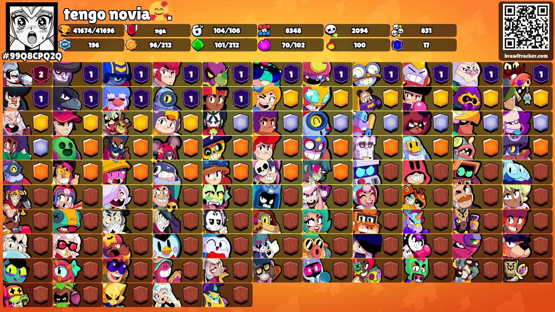 tengo novia🥰.'s Ranks