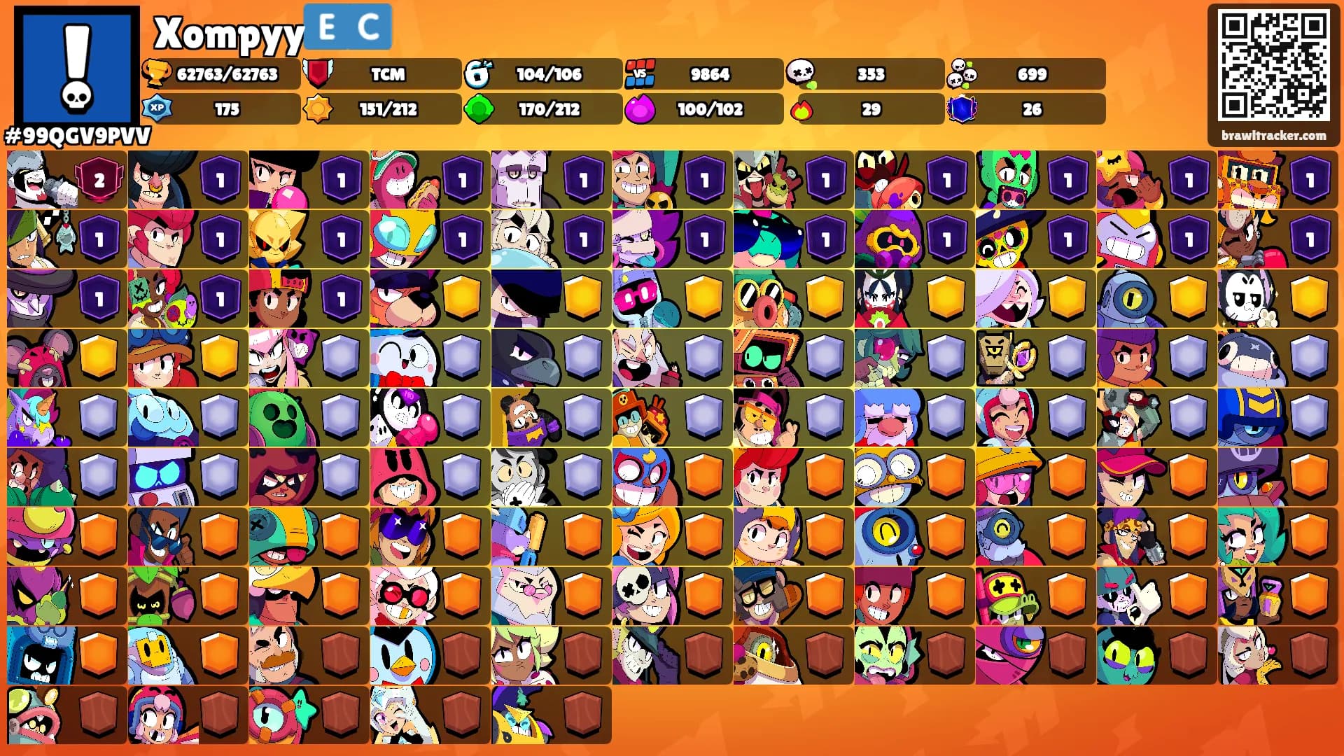 Xompyy🇪🇨's Ranks