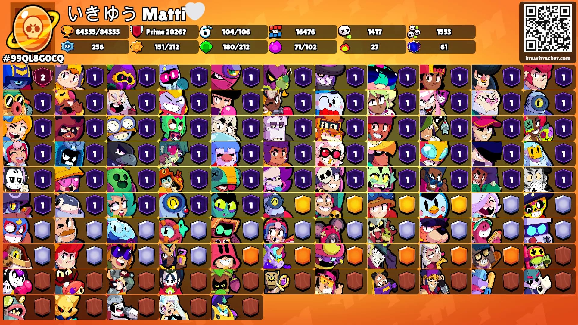 いきゆう Matti🤍's Ranks