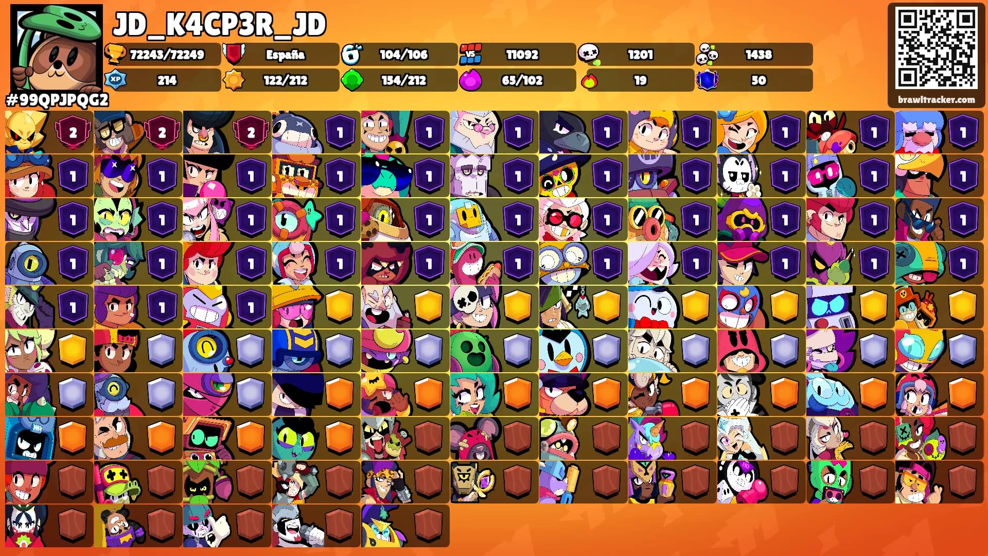 JD_K4CP3R_JD's Ranks