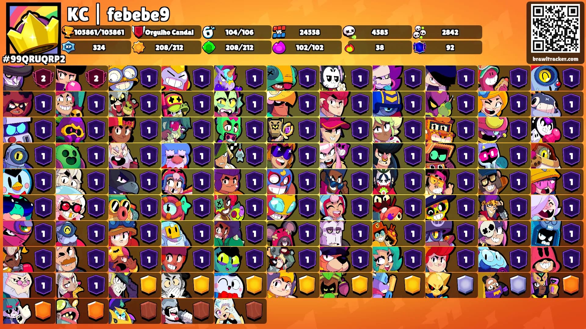 KC | febebe9 🜲's Ranks