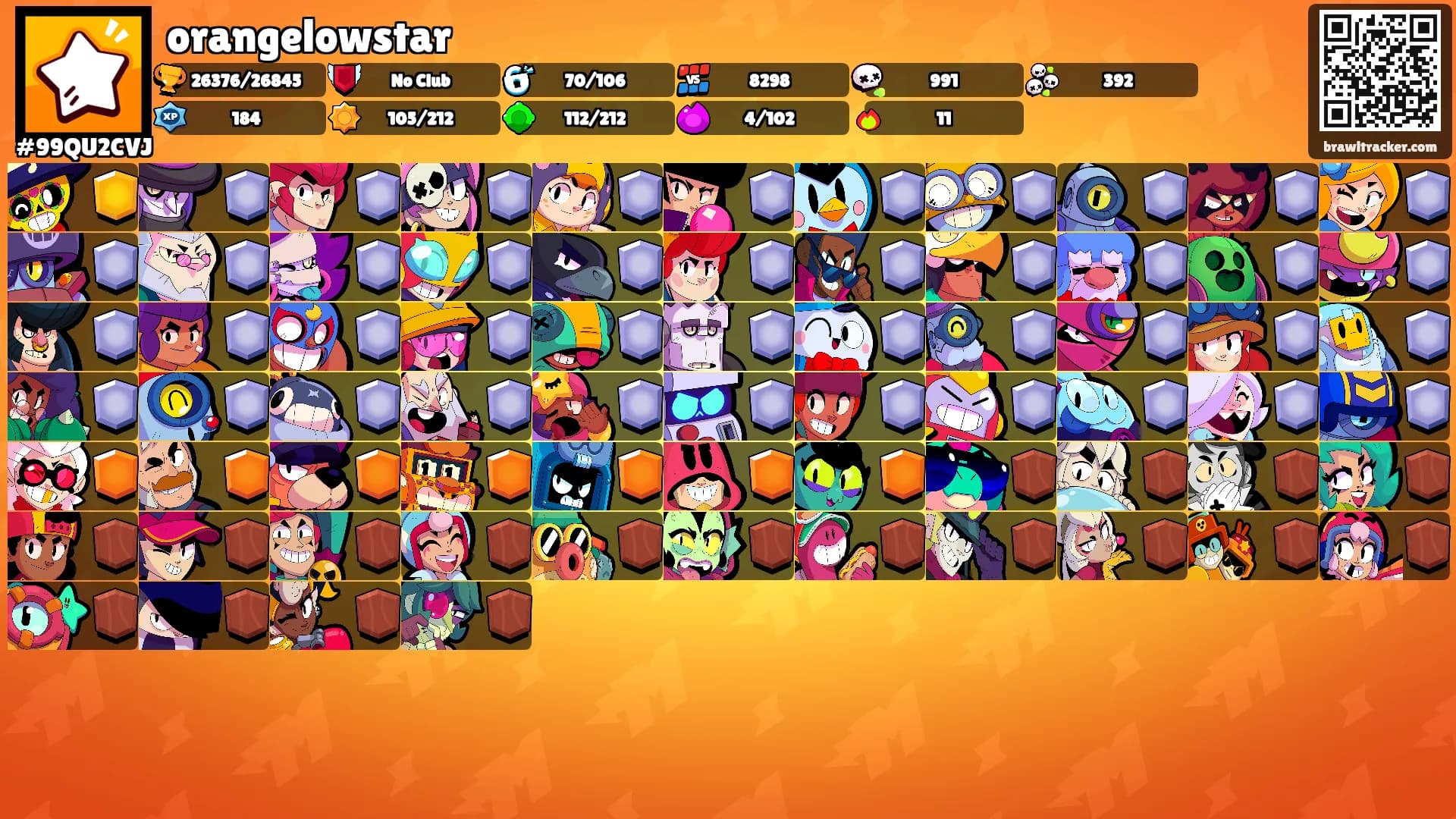 orangelowstar's Ranks