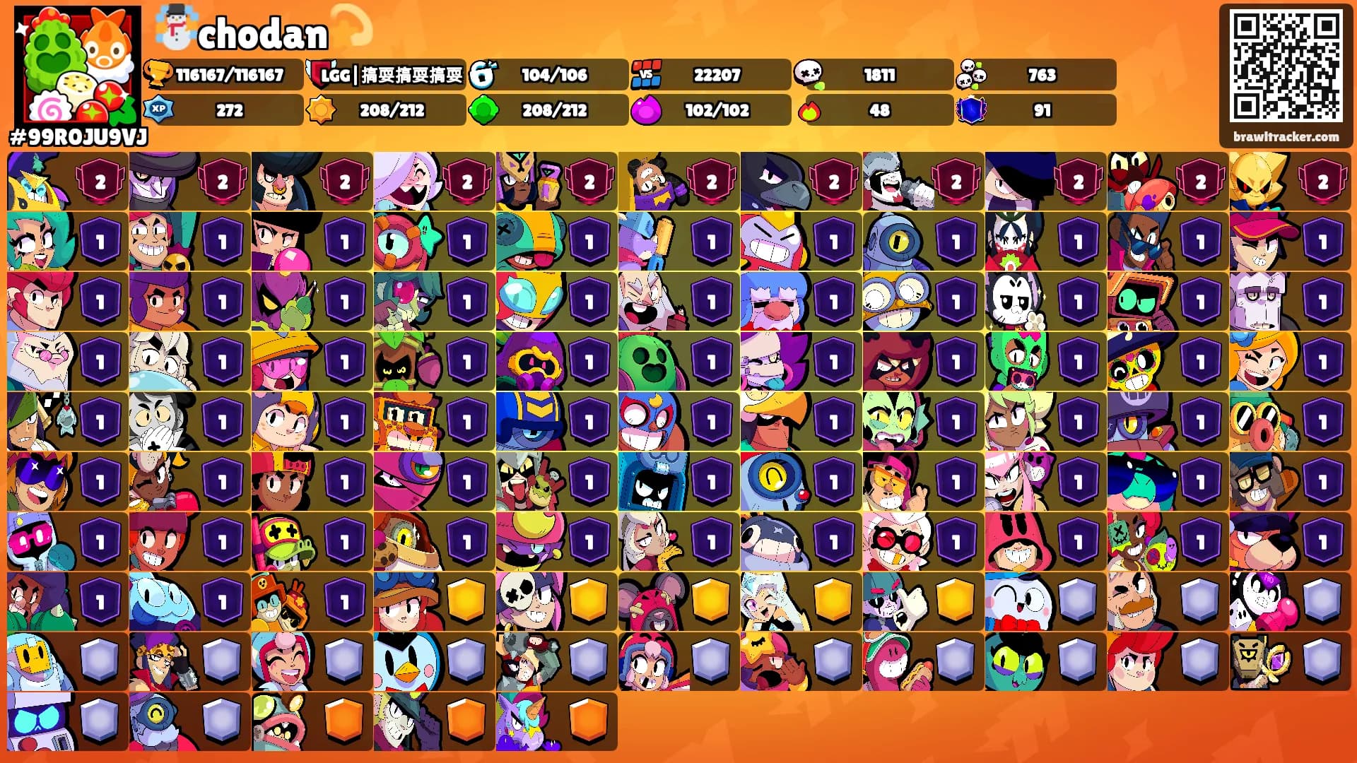 ☃️chodan💫's Ranks