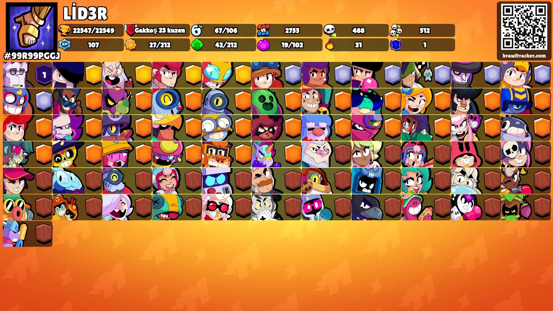 LİD3R's Ranks