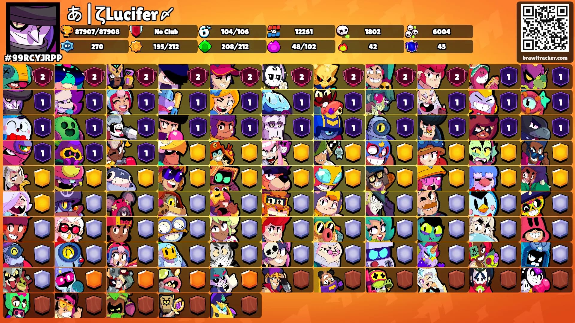 あ|ζLucifer〆's Ranks
