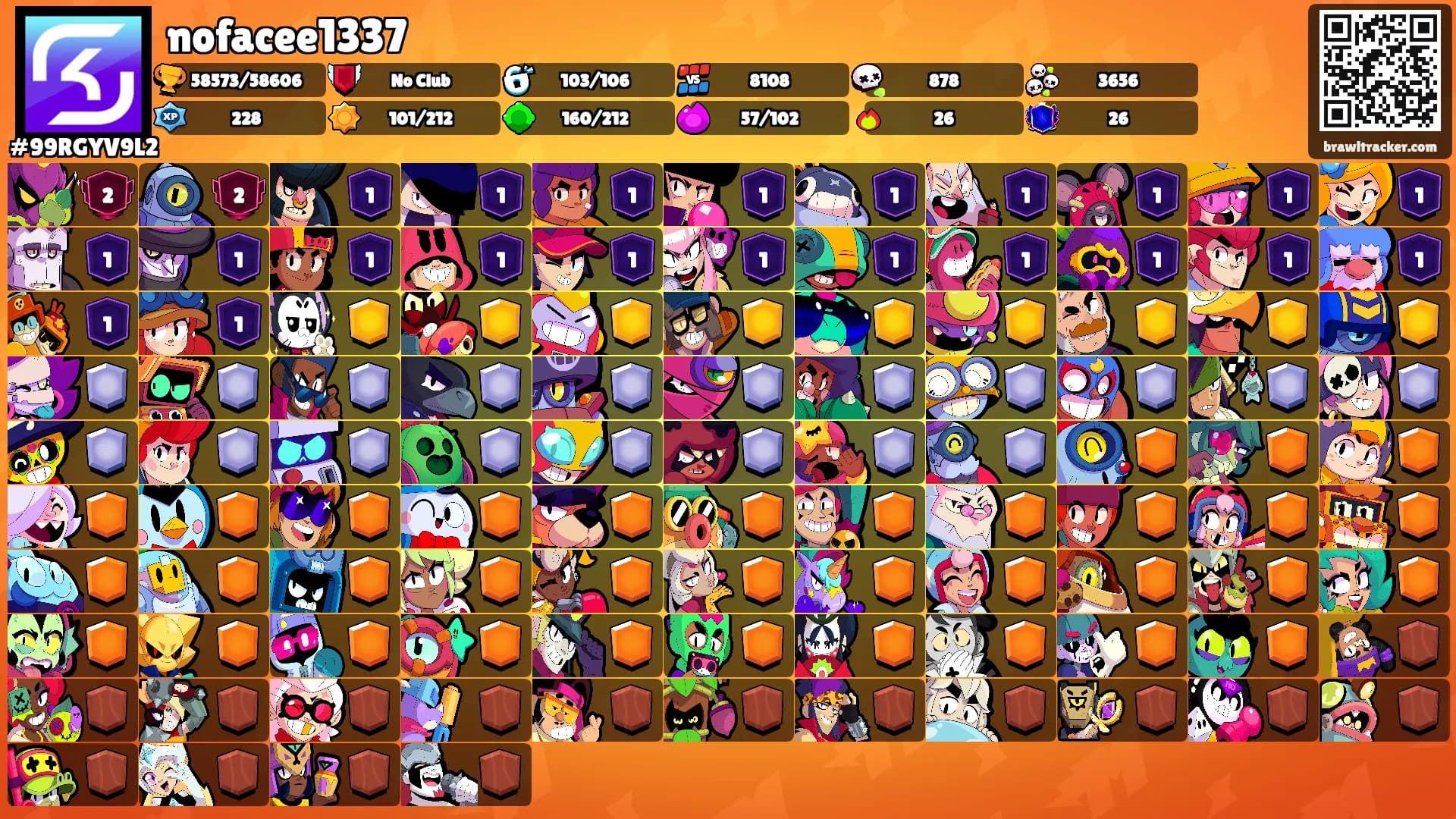 nofacee1337's Ranks