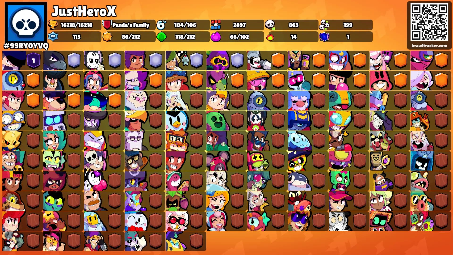 JustHeroX's Ranks