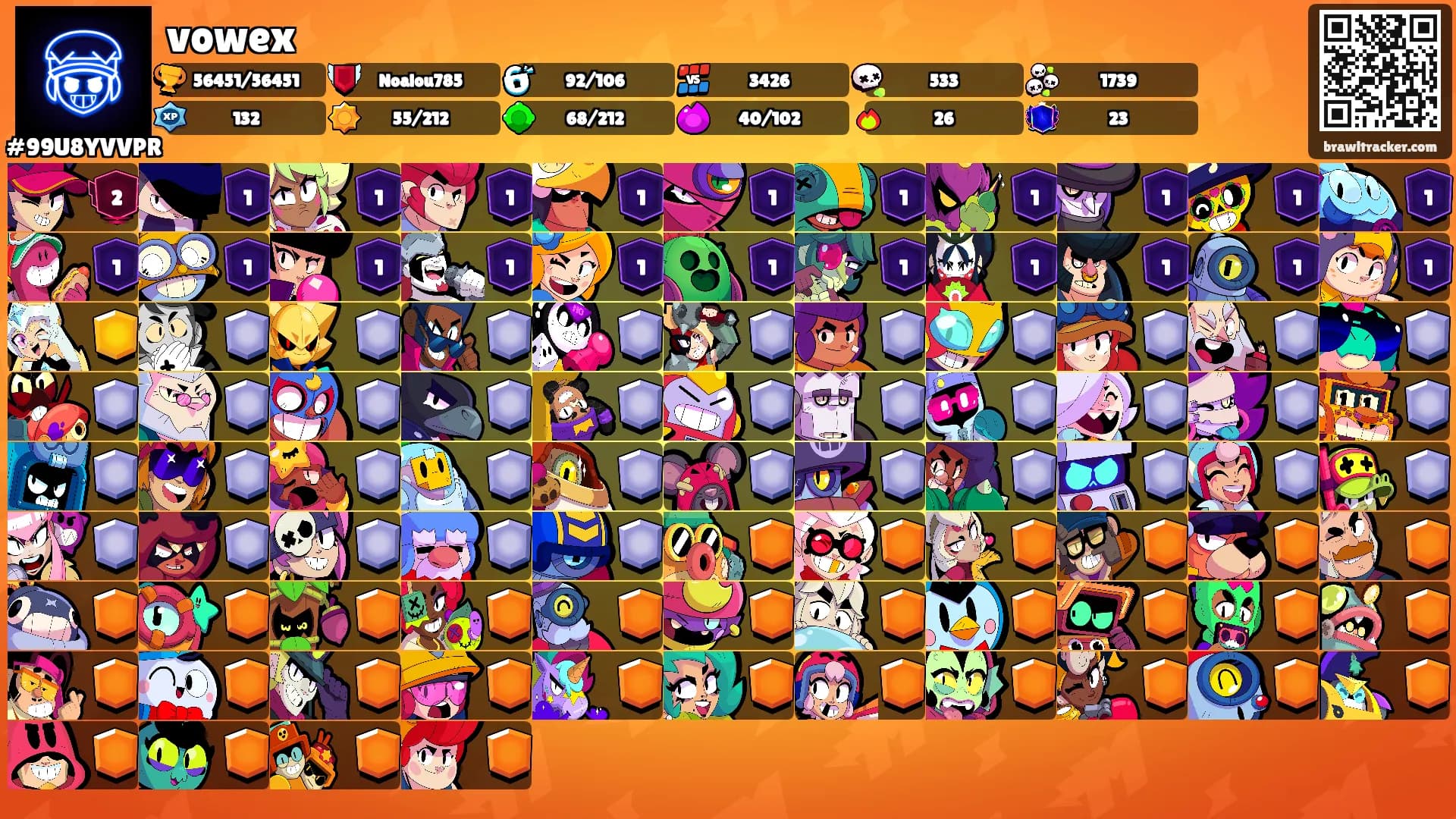 vowex's Ranks