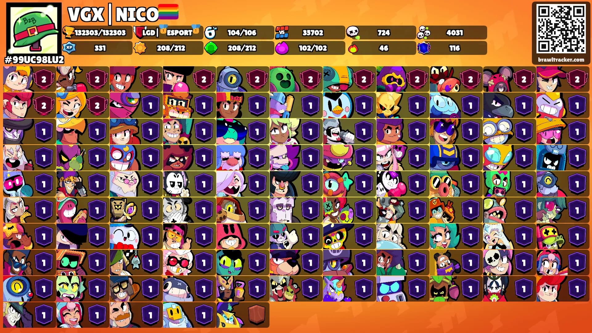 VGX|NICO🏳️‍🌈's Ranks