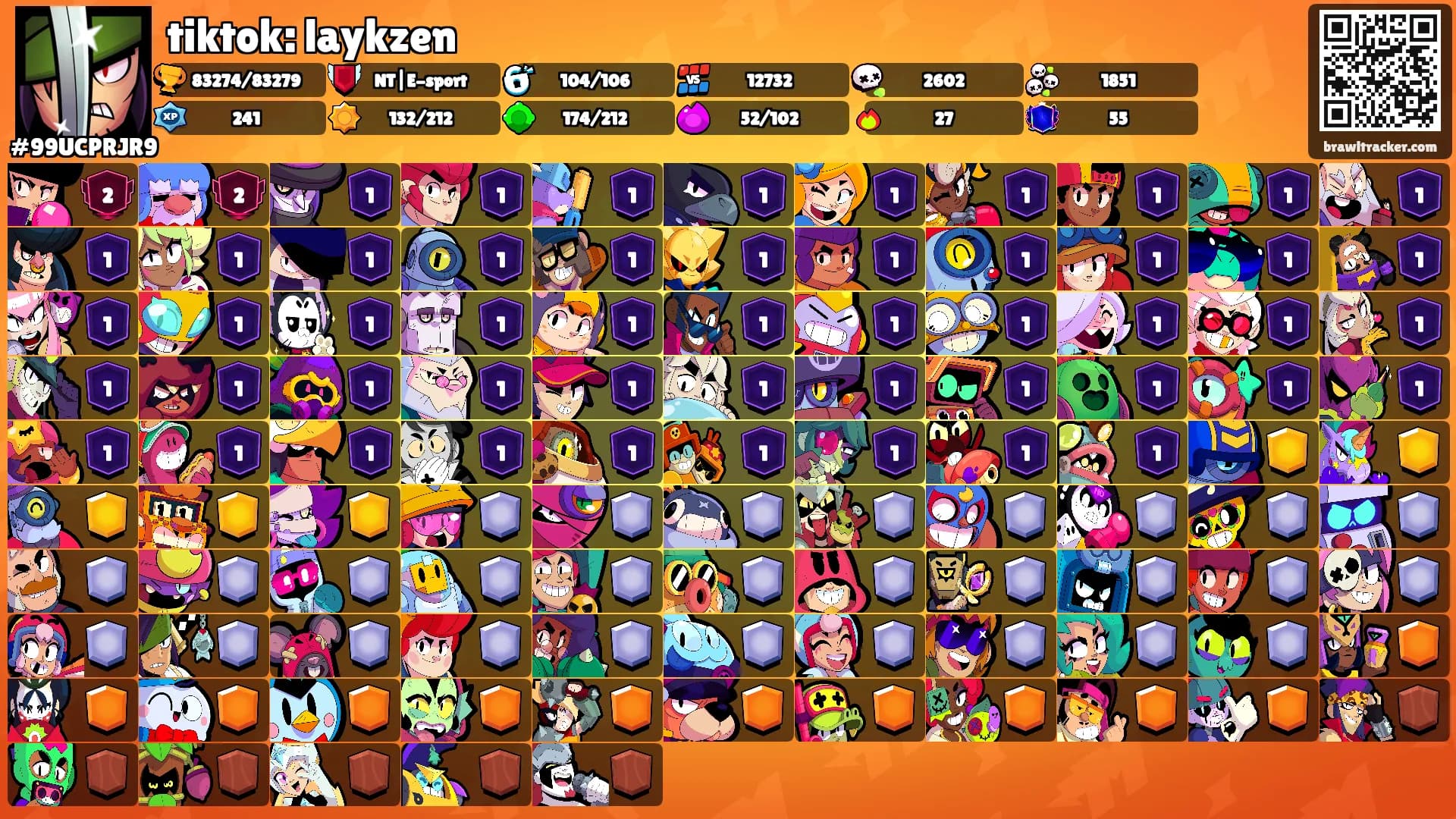 tiktok: laykzen's Ranks