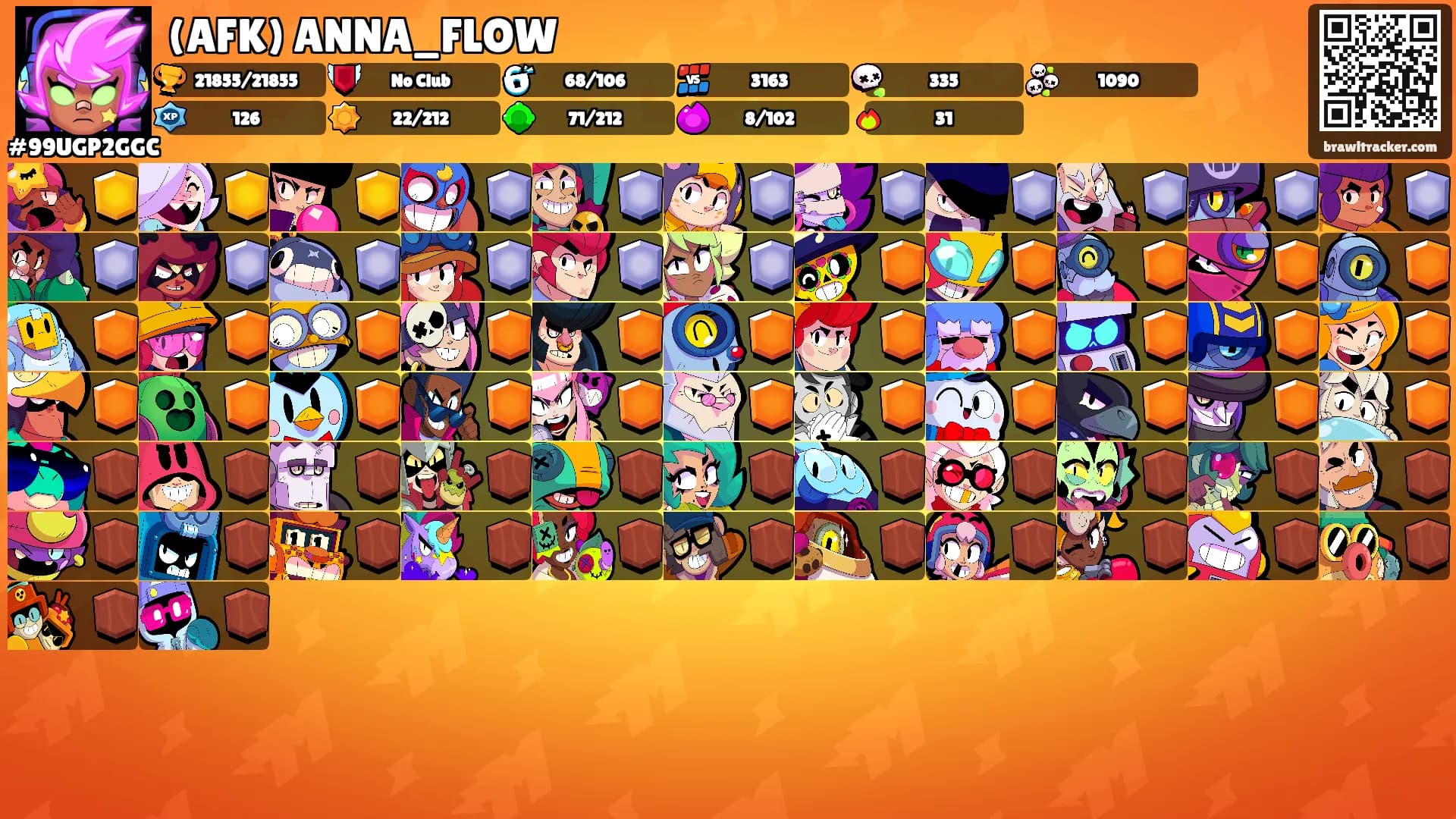 (AFK) ANNA_FLOW's Ranks