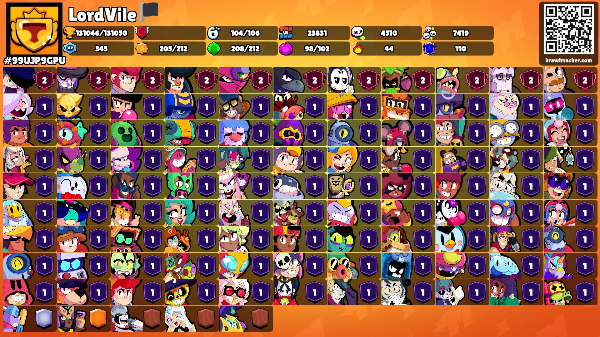 LordVile 🏴's Ranks