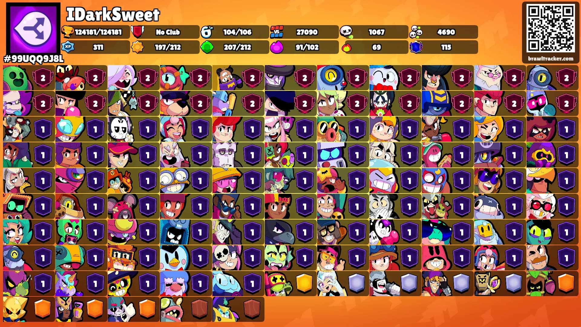 IDarkSweet's Ranks