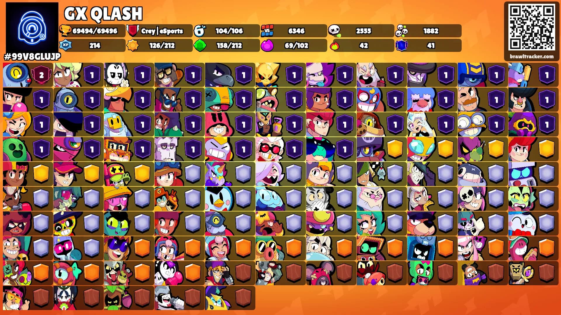 GX QLASH's Ranks