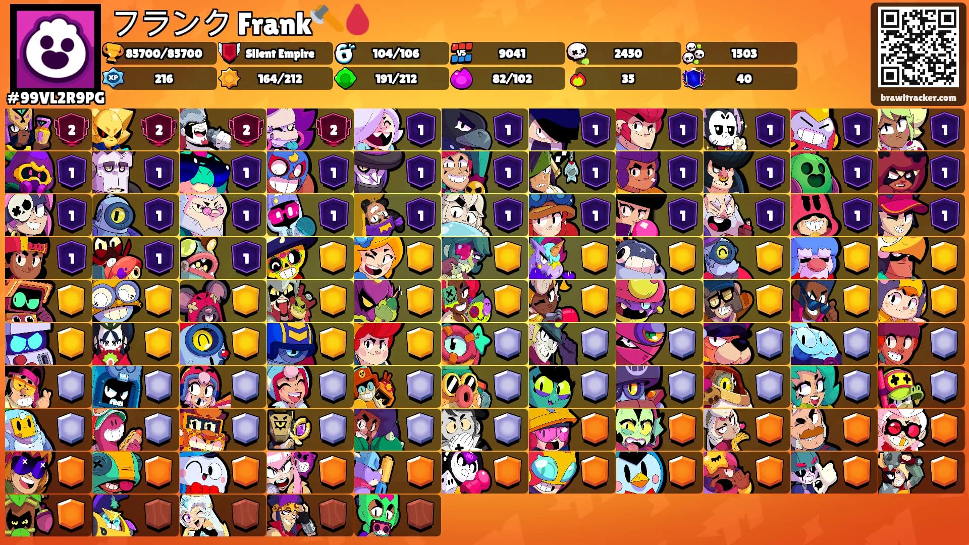 フランク Frank🪓🩸's Ranks