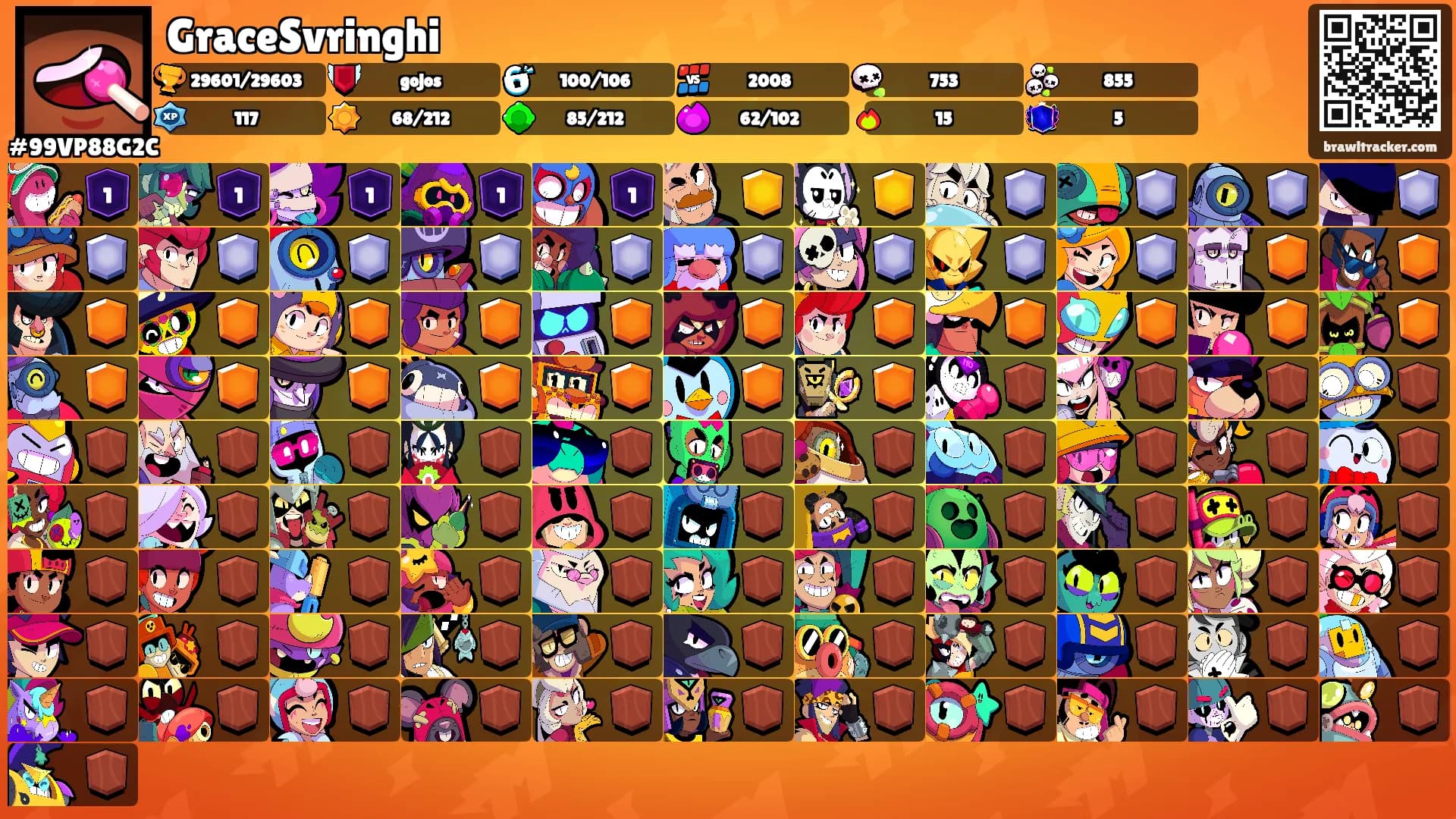 GraceSvringhi's Ranks